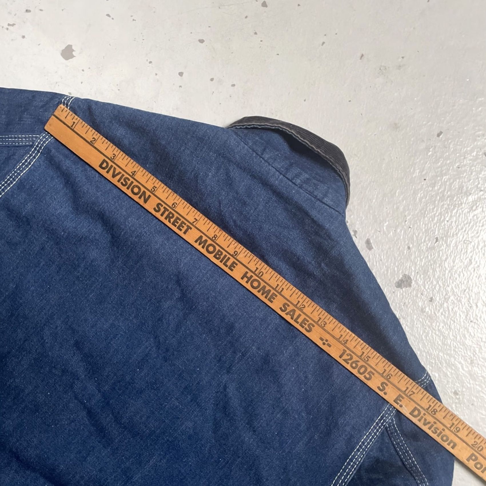 Sears Vintage Sears Denim Workwear Jacket Lined Chore Cotton S Blue Unisex Adults Size S USA 80s 70s 6sn Size US S / EU 44-46 / 1 - 7 Thumbnail