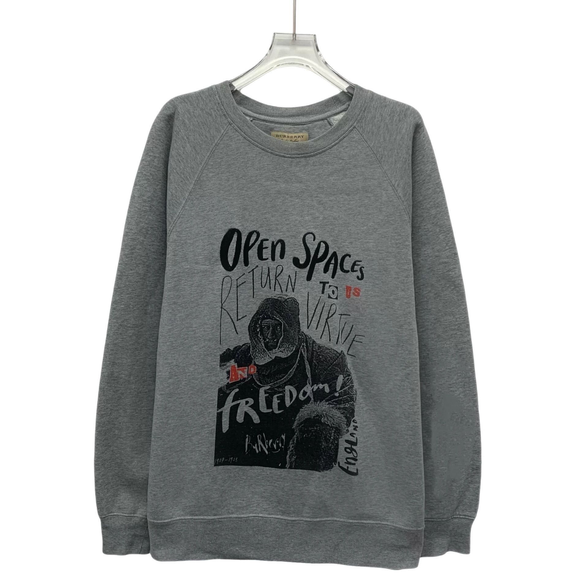Burberry Burberry Portrait Graphic Print Sweatshirt S Size US S / EU 44-46 / 1 - 1 Thumbnail