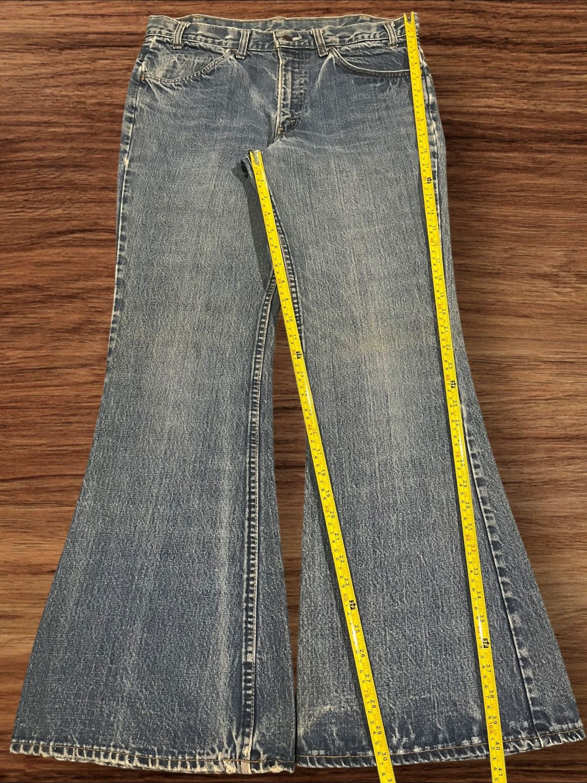Levi's × Vintage Levi’s 684 Jeans Bell Bottom Flare Bootcut Talon #8 Size US 32 / EU 48 - 10 Thumbnail