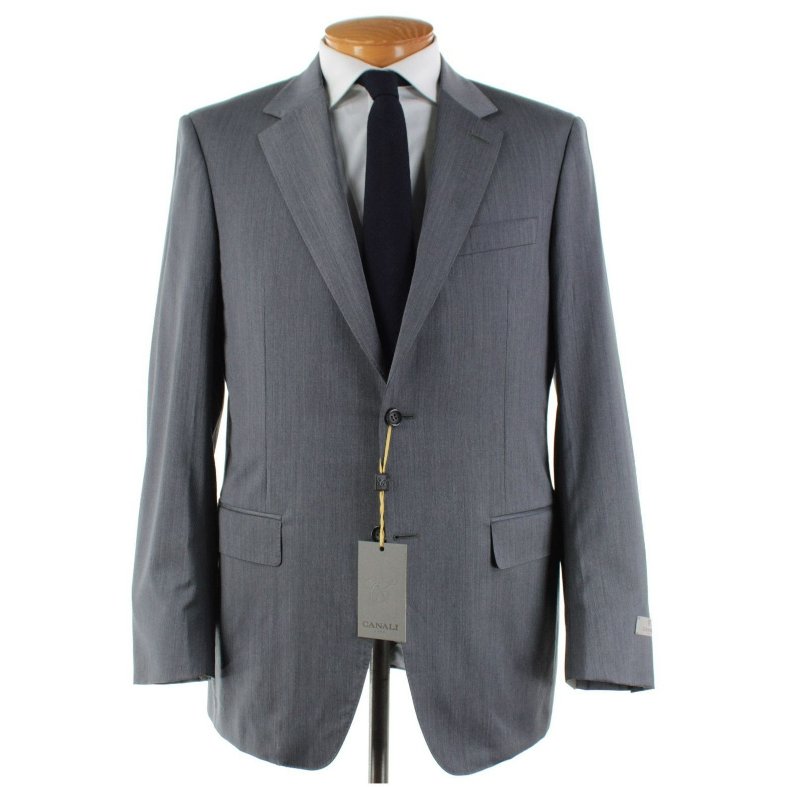 Canali Canali Suit Size US 44 Long in Gray Size 44R - 1 Thumbnail