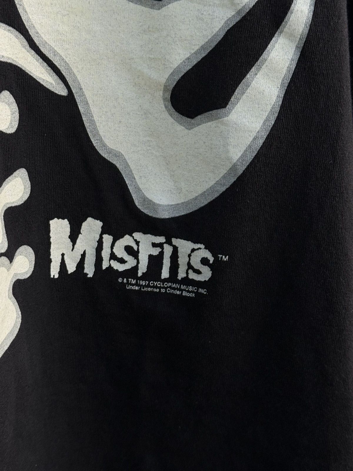 Misfits Vintage 1997 Misfits “Skeleton” All-Over Print Longsleeve Size US M / EU 48-50 / 2 - 3 Thumbnail