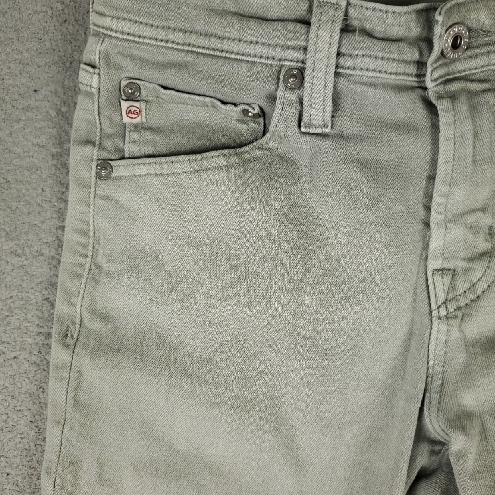 Nomad AG Adriano Goldschmied Jeans Mens 30x28 Gray Modern Slim Denim Pants Regular Fit Size US 30 / EU 46 - 2 Thumbnail