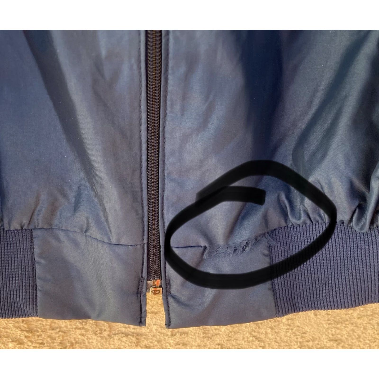 Vintage VINTAGE King Louie Pro Fit Windbreaker Jacket 2XL USA Union Made Men Blue Nylon Full Zip Roseville Cycle Bonnie Size US XXL / EU 58 / 5 - 4 Thumbnail