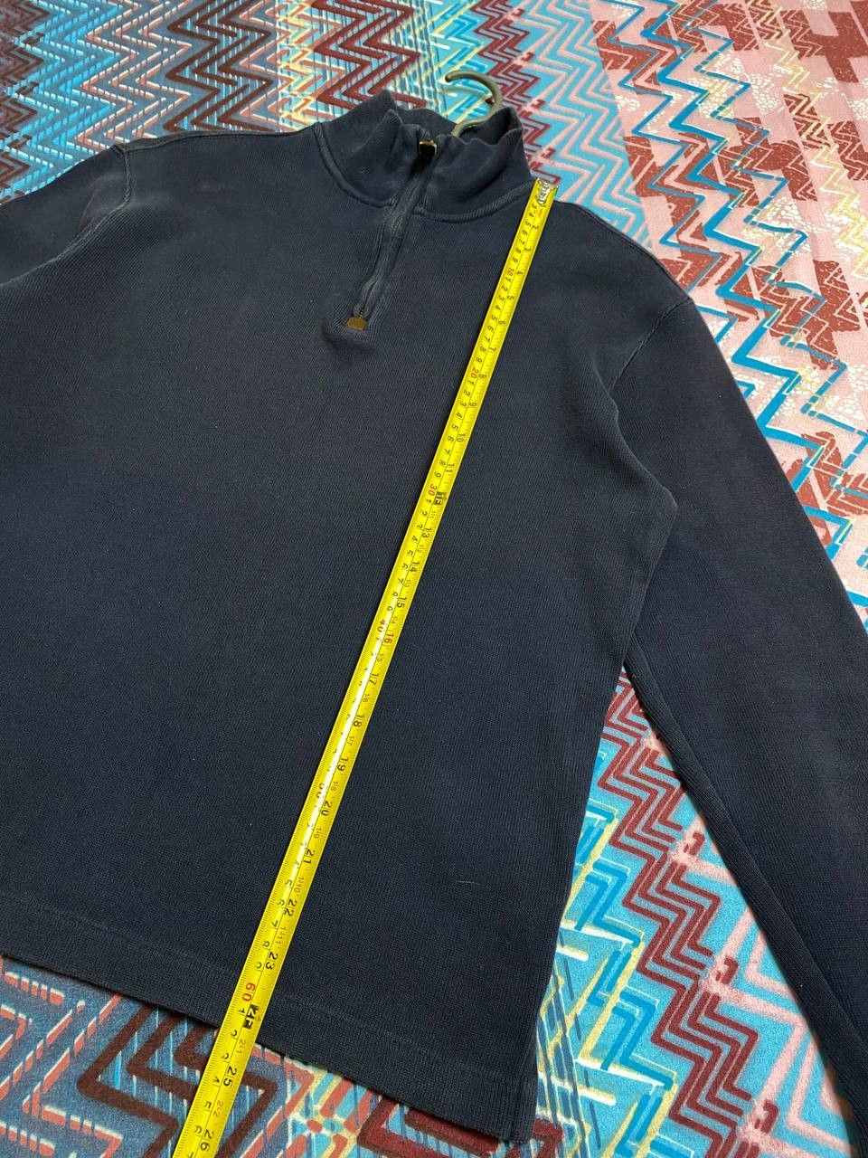 Polo Ralph Lauren × Vintage Vintage Polo Ralph Lauren 1/4 Zip Knit Sweater Size US M / EU 48-50 / 2 - 13 Thumbnail
