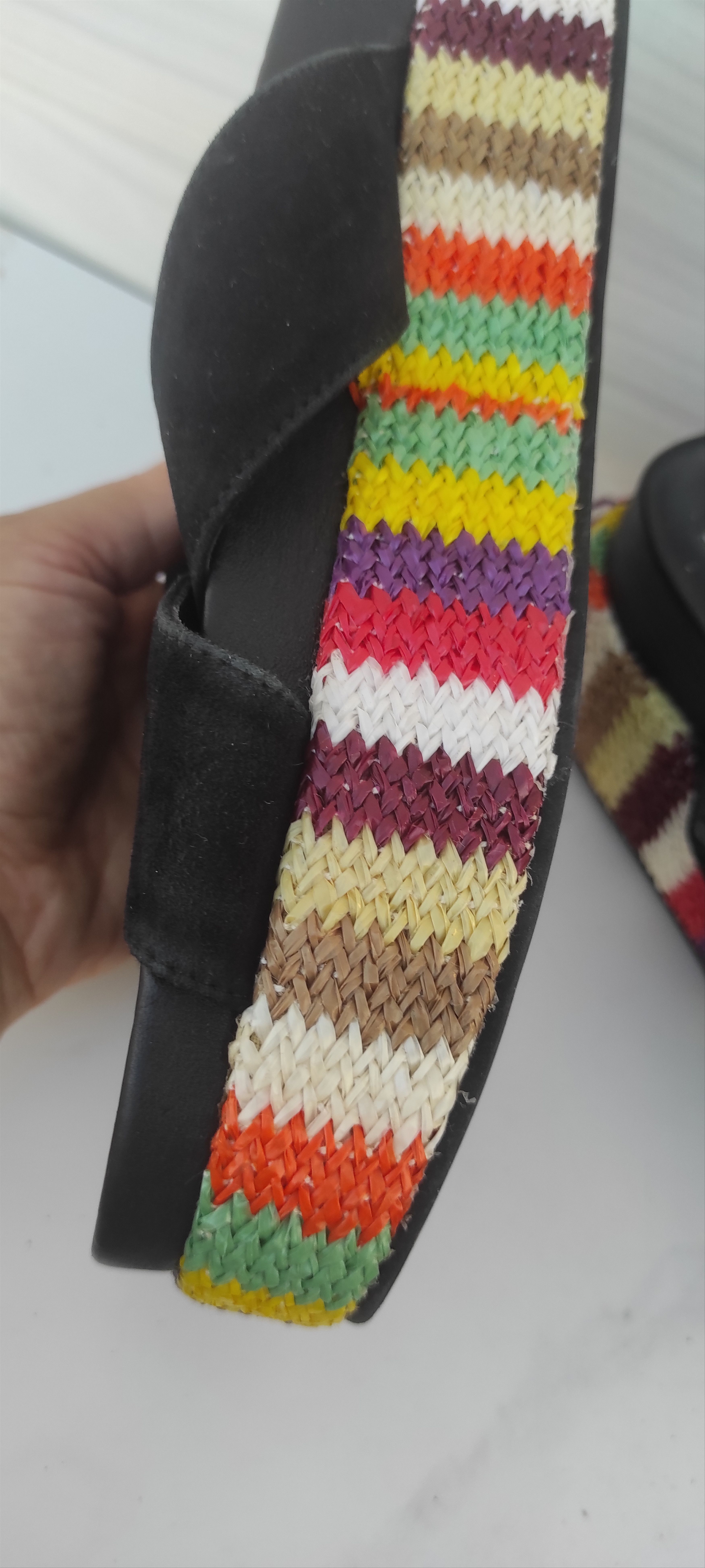 Other Jucca Chunky Platform Colorful Sandals Comfort Open Toe Size US 9 / IT 39 - 17 Thumbnail