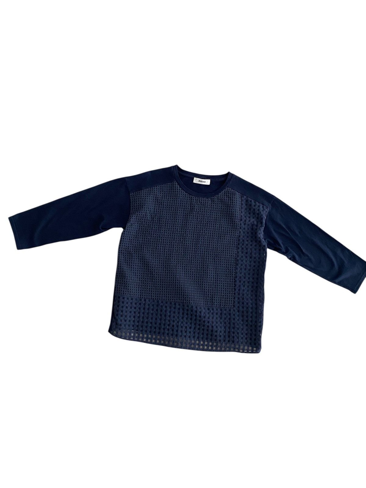 Issey Miyake × Zucca Zucca Miyakee L/S blue colour nice design Size US M / EU 48-50 / 2 - 3 Thumbnail