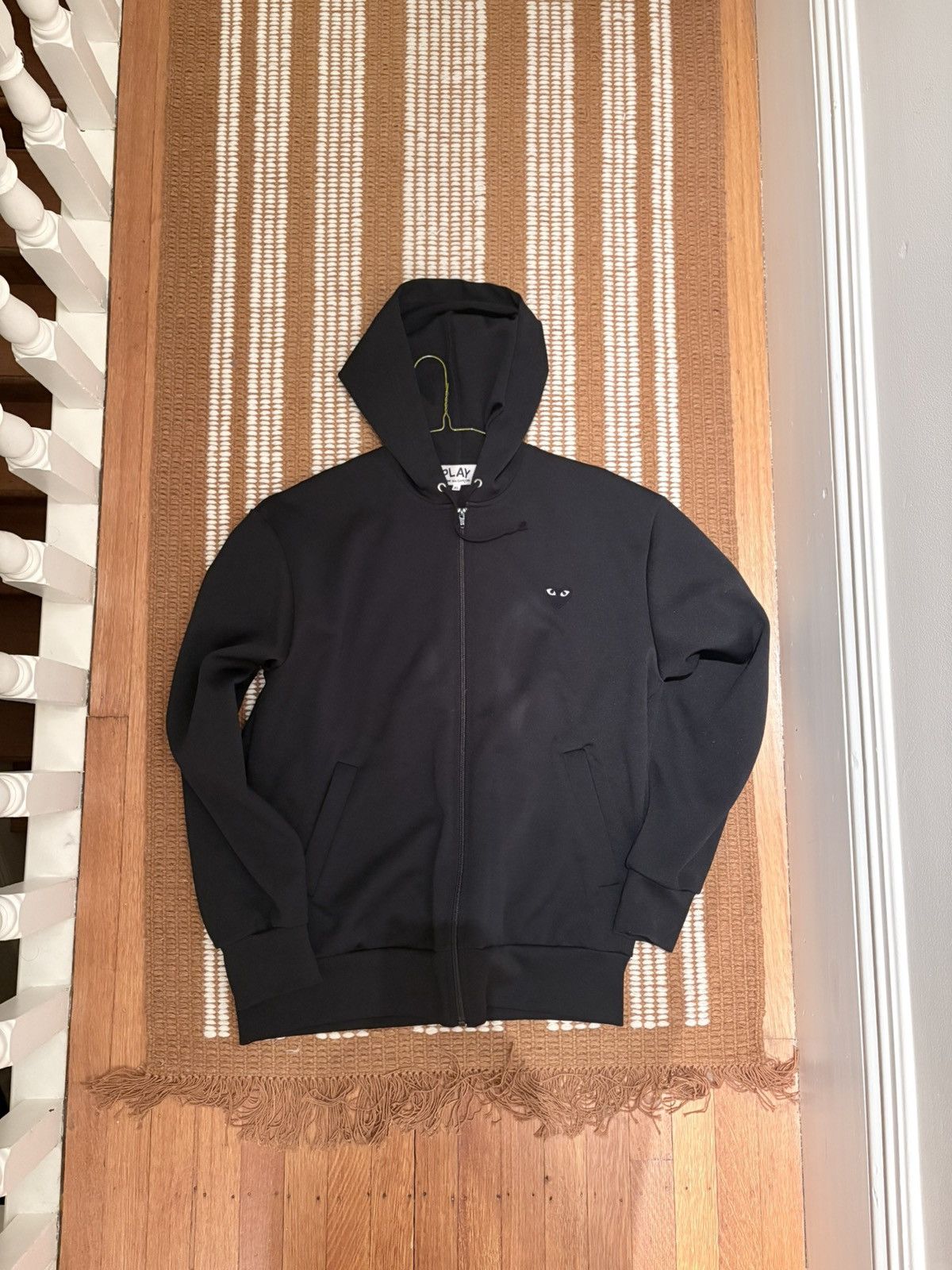 Comme des garcon Play Zipped Hoodie