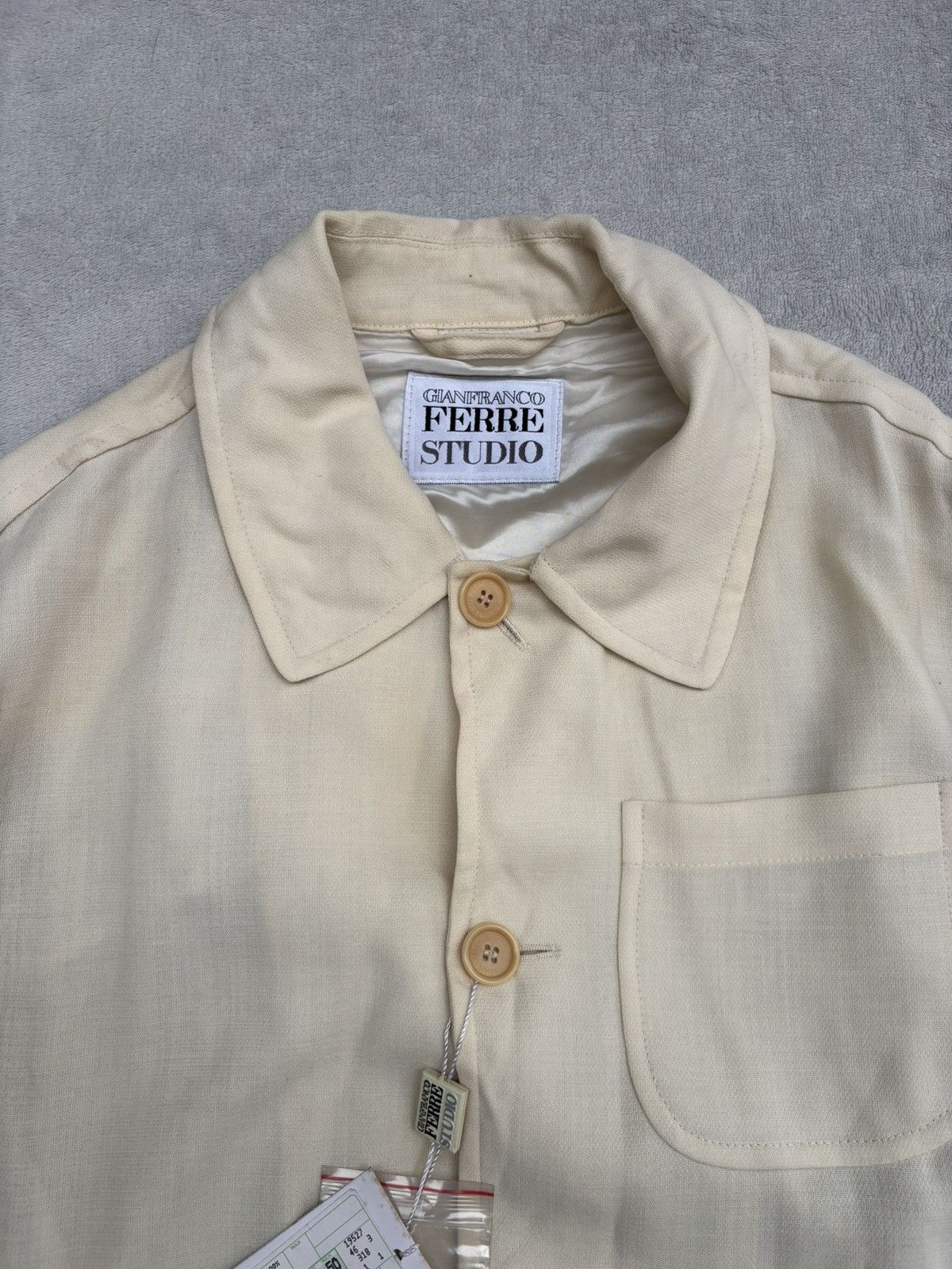 Gianfranco Ferre S/S 1992 Gianfranco Ferre Studio - Workwear Jacket Size US M / EU 48-50 / 2 - 6 Thumbnail