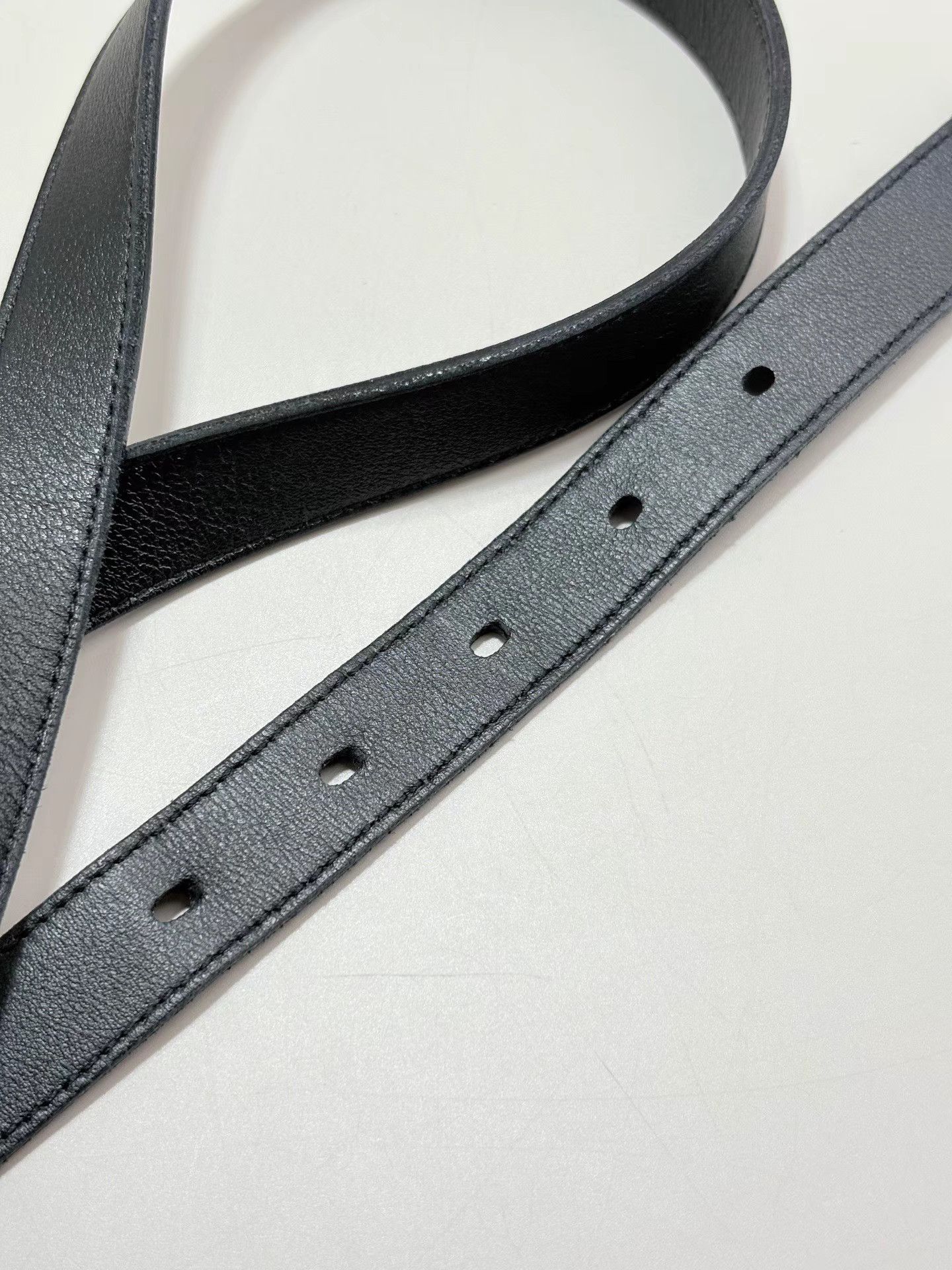 Saint Laurent Paris SAINT LAURENT SLP Black Belt K1 Size ONE SIZE - 5 Thumbnail