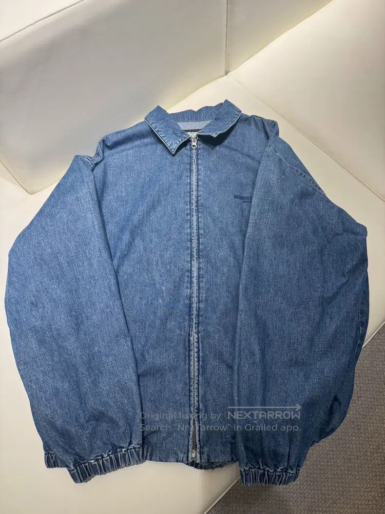 Neighborhood Neighborhood Men's Washed Denim Jacket Size US XL / EU 56 / 4 - 1 Thumbnail