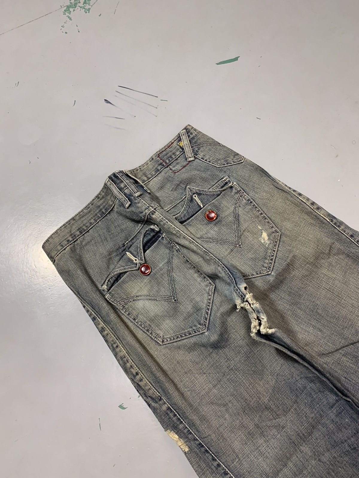 Levi's Vintage Levi’s engineer jeans denim Size US 32 / EU 48 - 3 Thumbnail