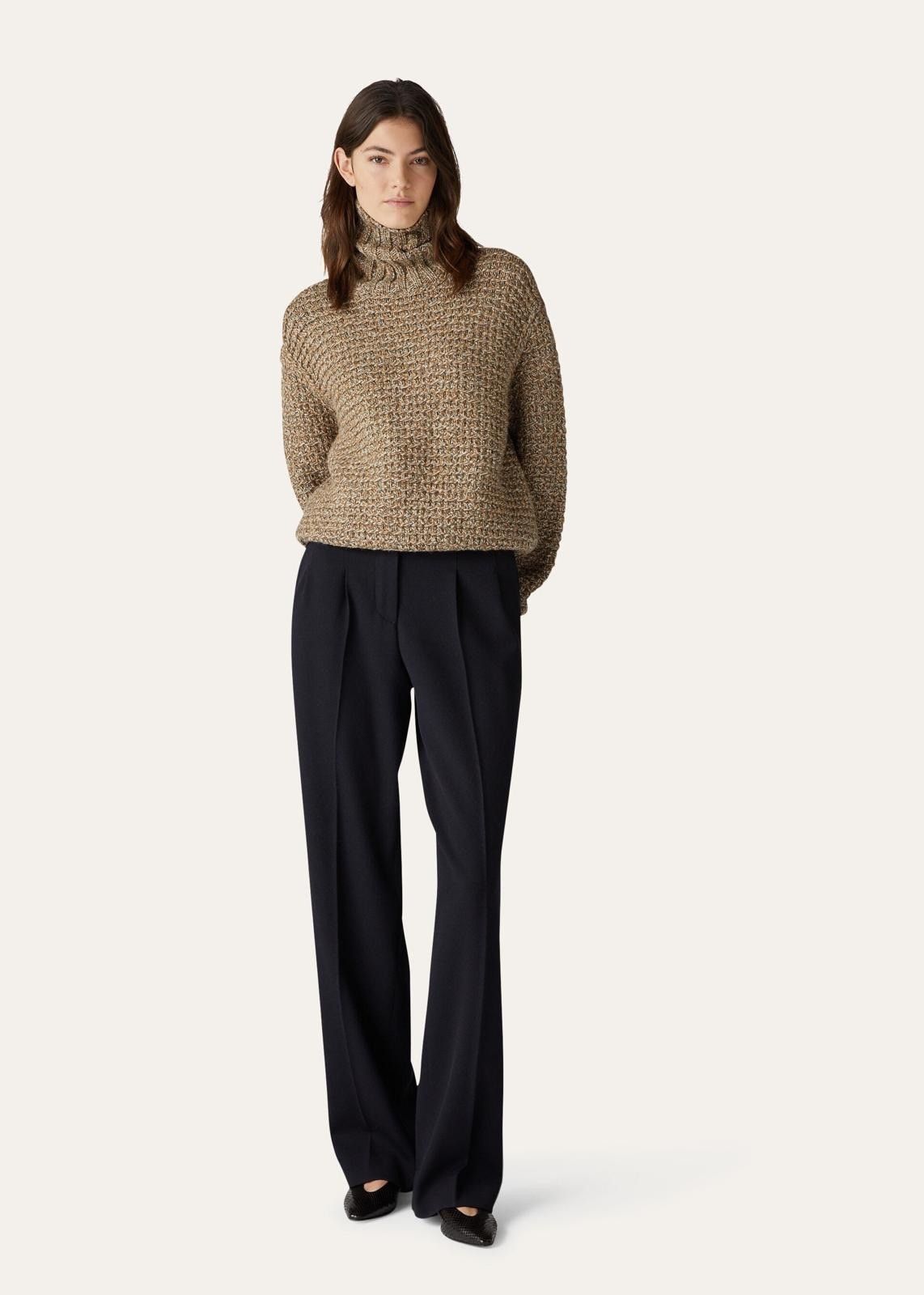 Loro Piana o1srvl11e0824 Sydney Turtleneck Sweater in Multicolor Size XS / US 0-2 / IT 36-38 - 3 Thumbnail