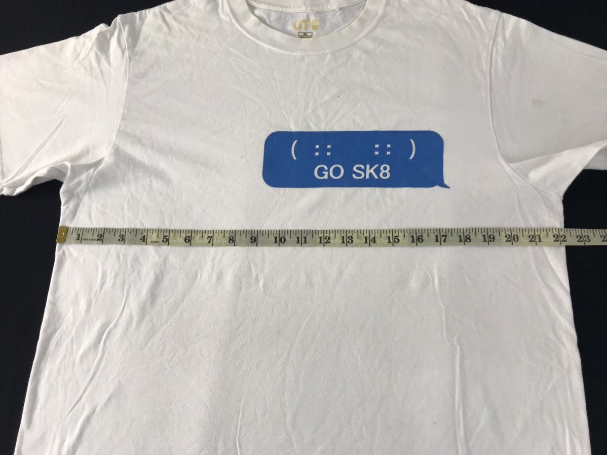 Vintage Tommy Guerrero Go Sk8 Skate Brand Big Logo Printed Tee Size US L / EU 52-54 / 3 - 9 Thumbnail