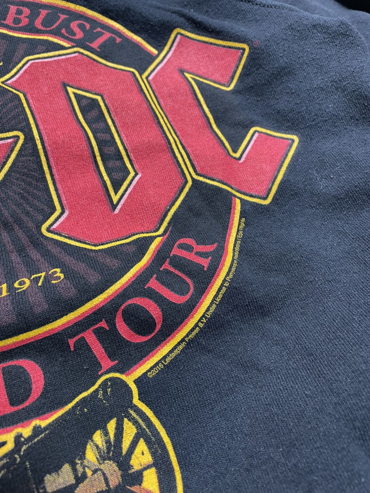 AC/DC Vtg AC/DC Back In Black Faded Full Zip Hoodie L/XL Size US L / EU 52-54 / 3 - 2 Thumbnail