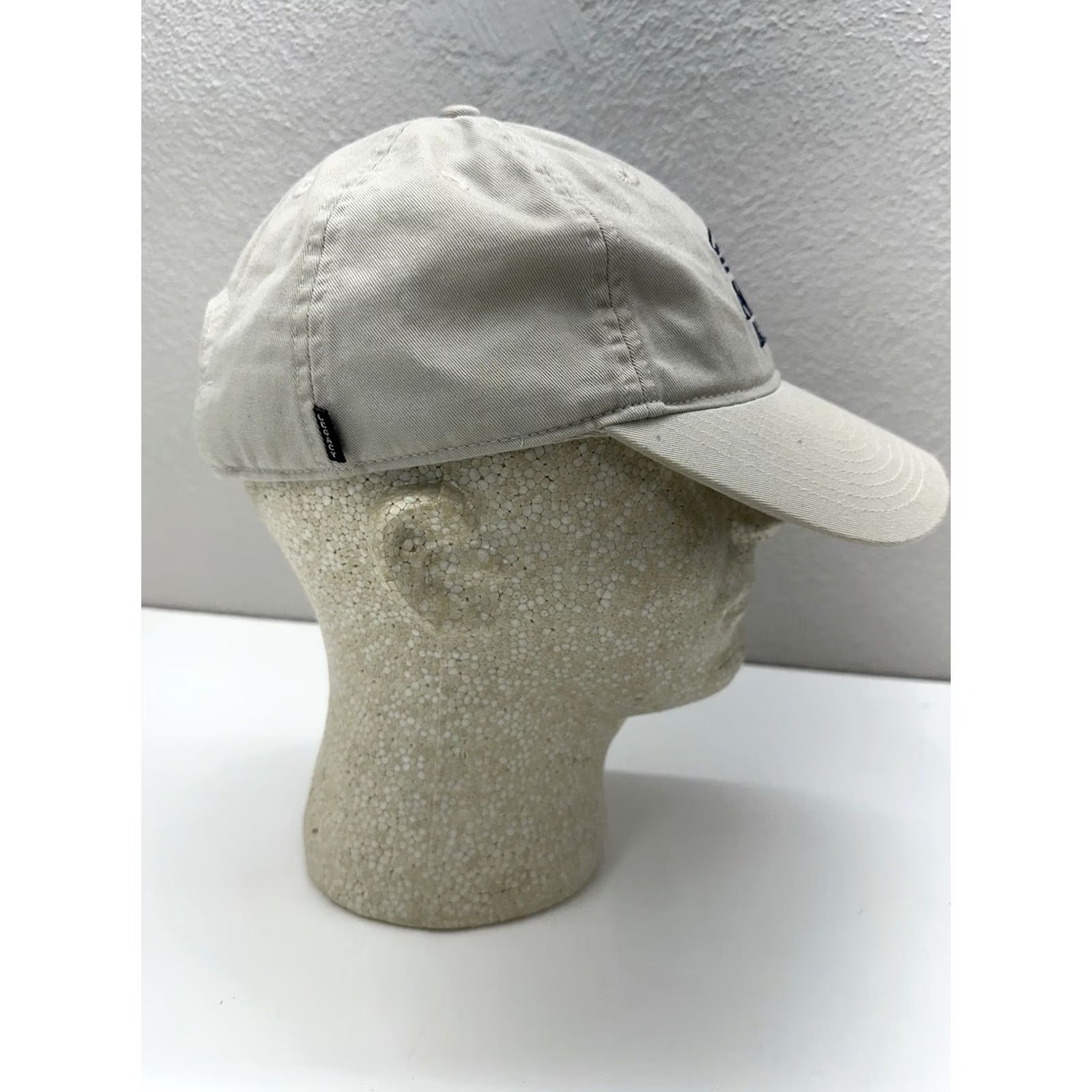 Our Legacy Legacy Unisex Baseball Hat Tan ACNB Blue Embroidered Logo Adjustable Hat Mens Baseball Cap Beige Legacy Adjustab Leagacy Size ONE SIZE - 5 Thumbnail