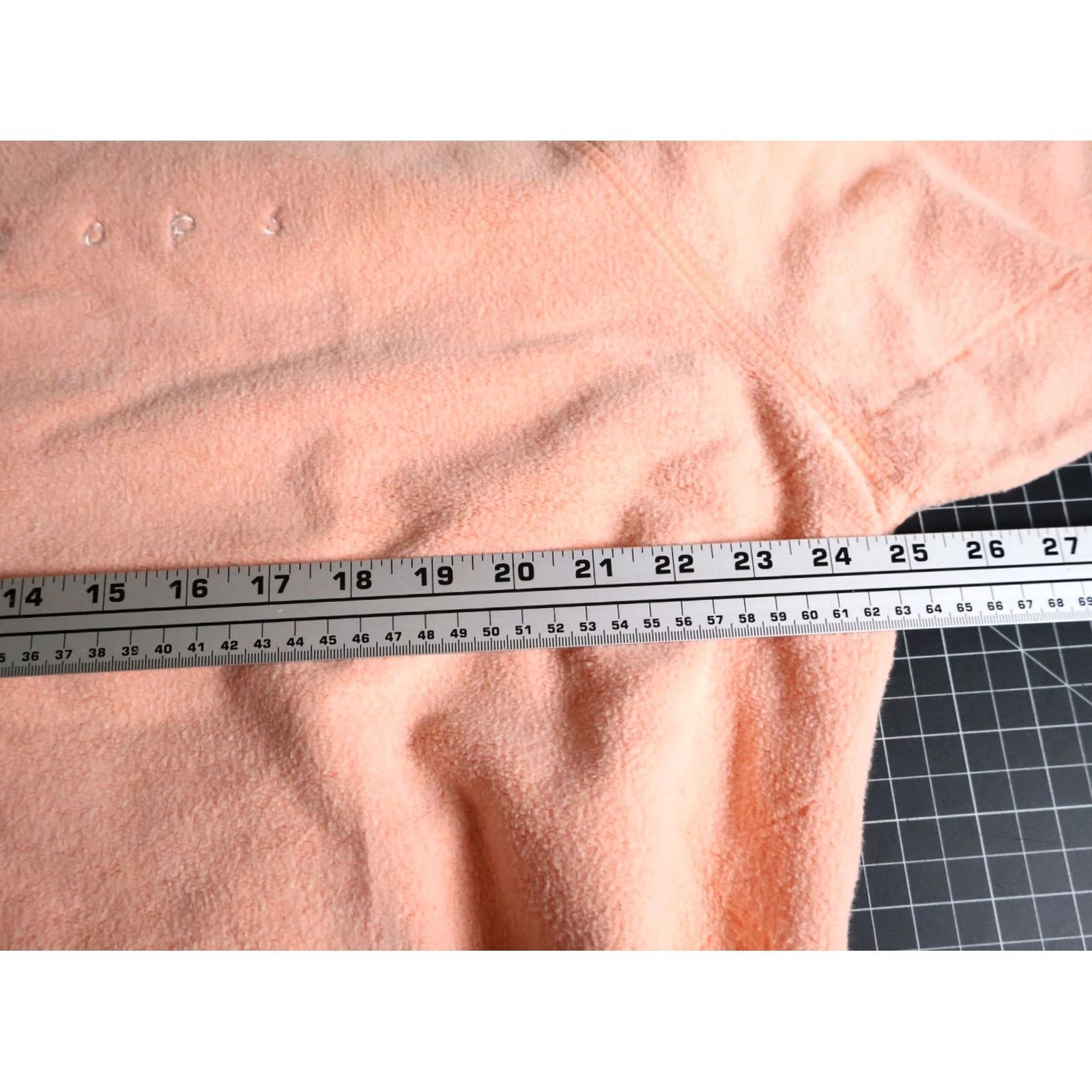 Gustin VINTAGE Austin 90s Sweatshirt Adult Large / XL Coral 3/4 Sleeve Crewneck Fleece Size XL / US 12-14 / IT 48-50 - 5 Thumbnail