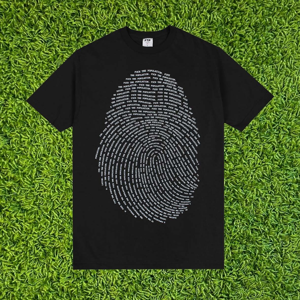 Fuck The Population FTP Fingerprint Tee Size US L / EU 52-54 / 3 - 4 Thumbnail