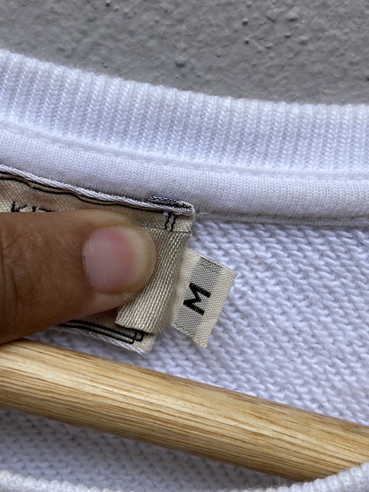 Designer × Maison Kitsune Music Fashion by MAISON KITSUNE White Sweatshirt Jumper Size M / US 6-8 / IT 42-44 - 6 Thumbnail