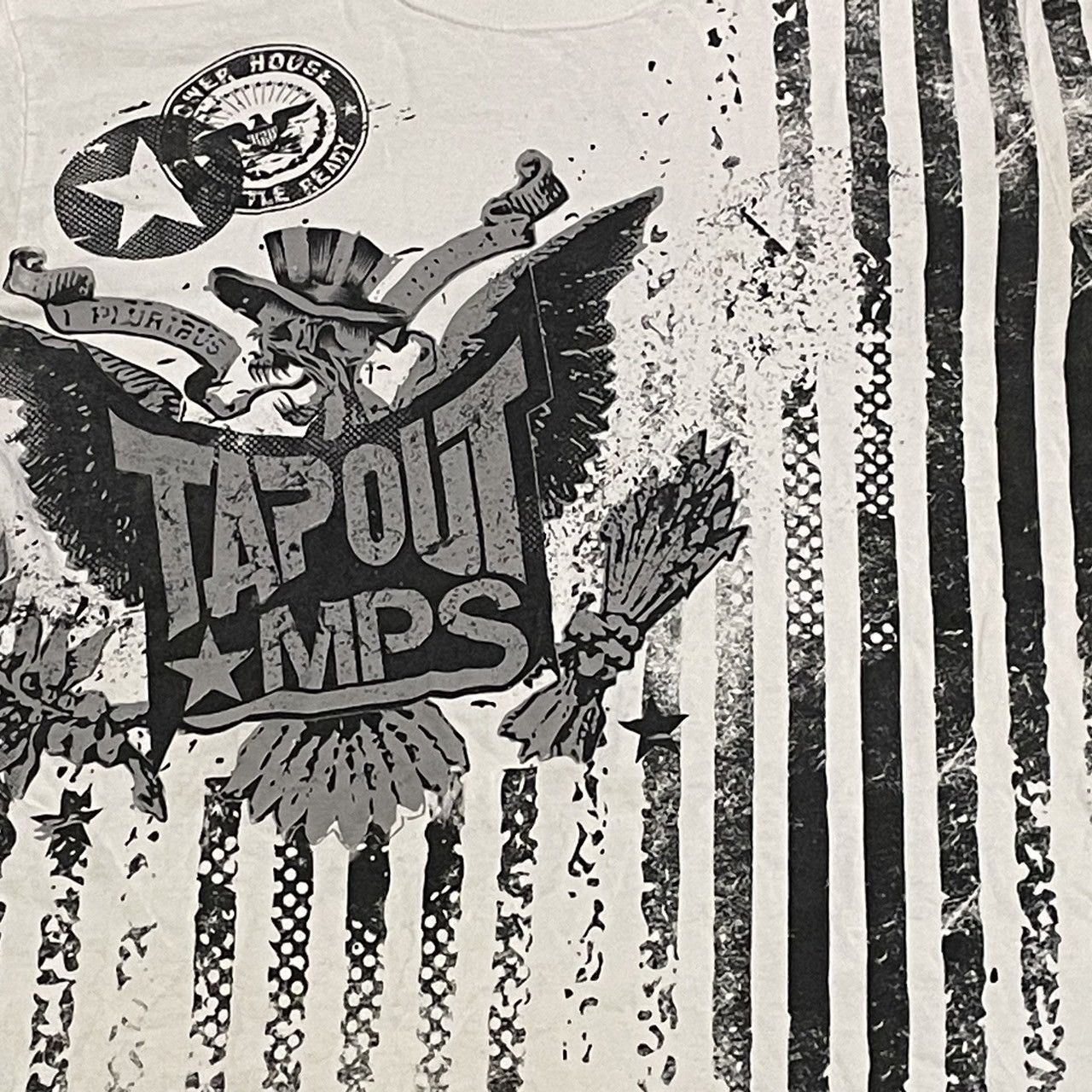 Affliction × Ed Hardy × Tapout Rare Tapout Wings Cross Tee Y2K Affliction Style Size US S / EU 44-46 / 1 - 2 Thumbnail