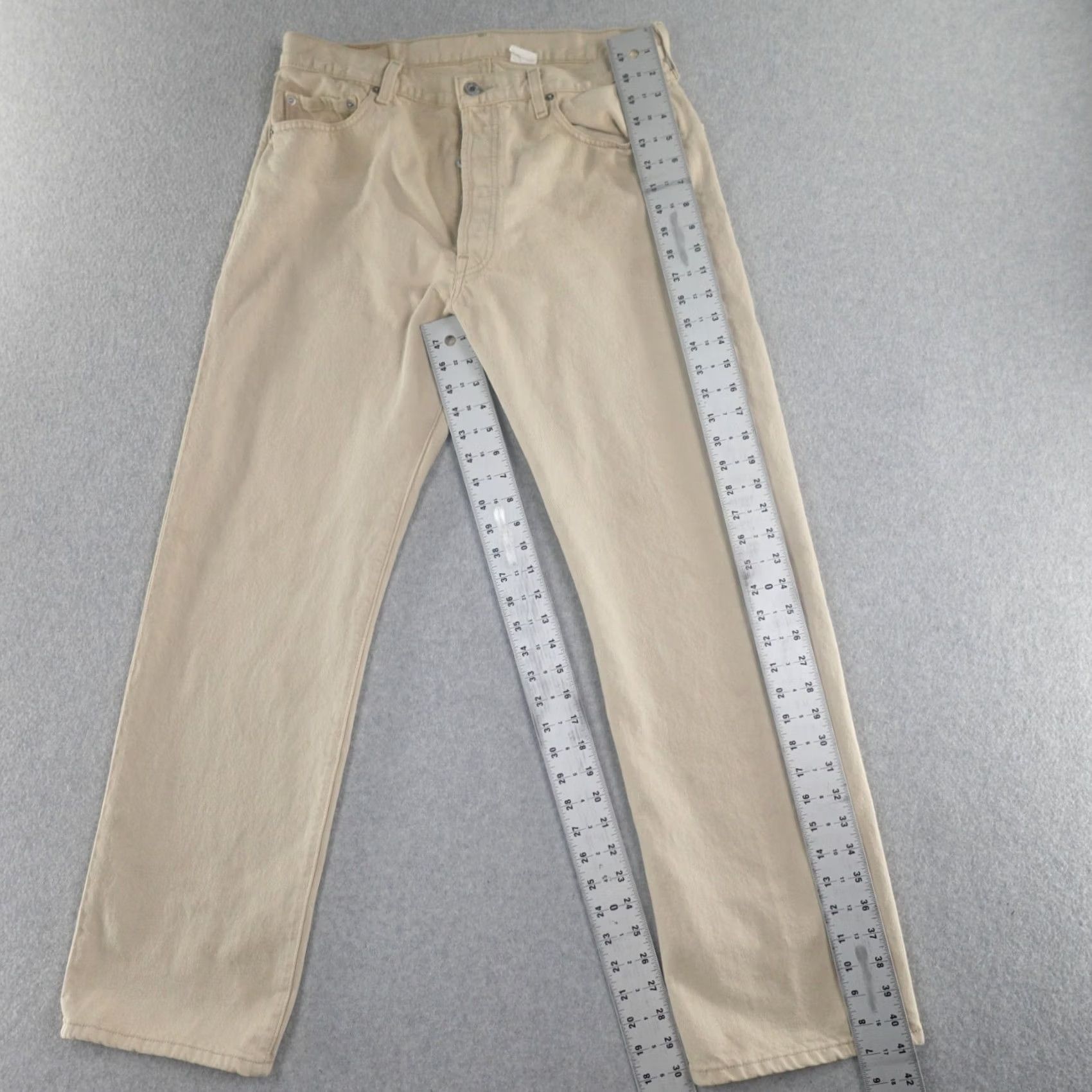 Levi's VINTAGE Levi's 501 Jeans Shirt? (adjusted to fit rules) Size US 36 / EU 52 - 3 Thumbnail