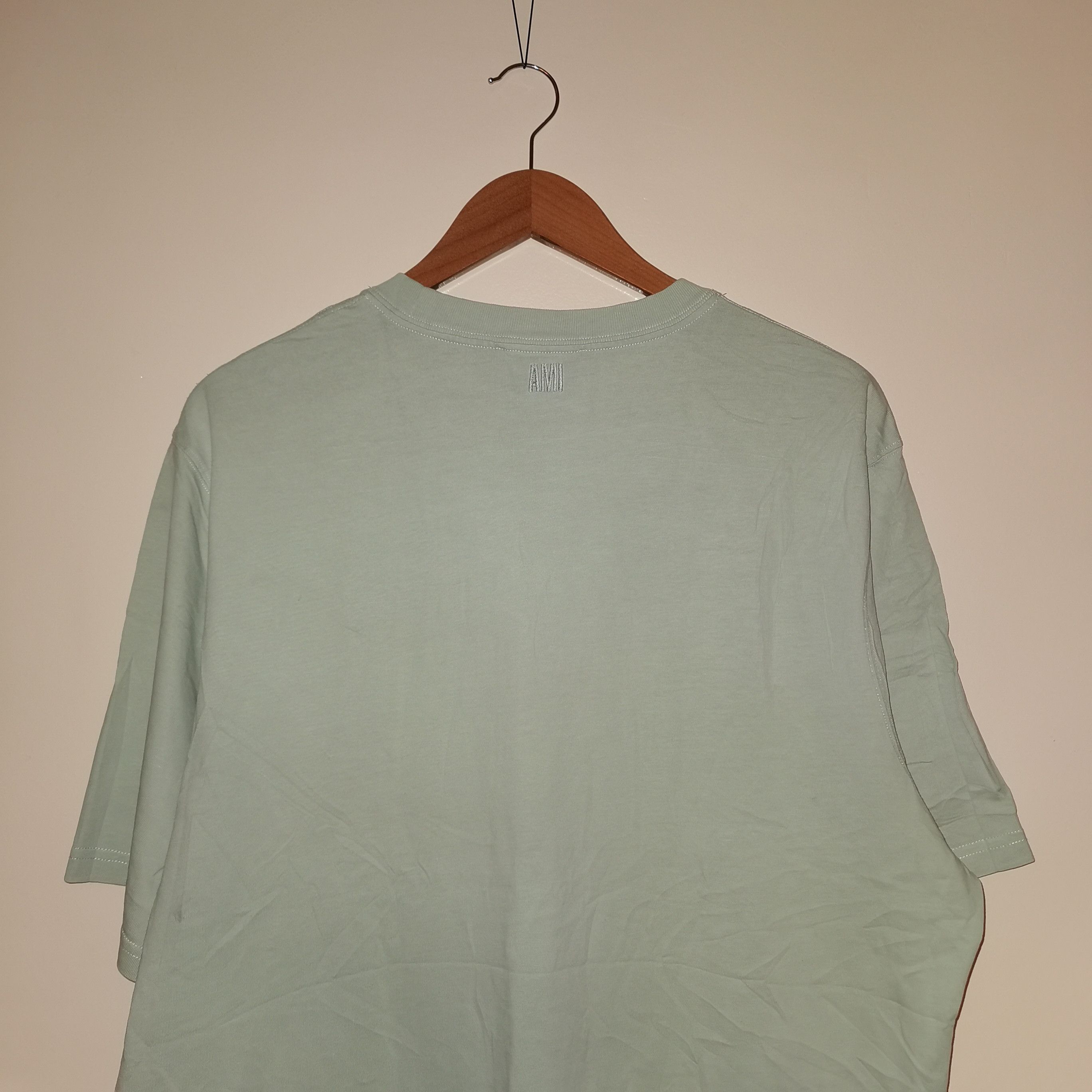 AMI Ami T-Shirt 'Aqua' streetwear size : L Size US L / EU 52-54 / 3 - 11 Thumbnail
