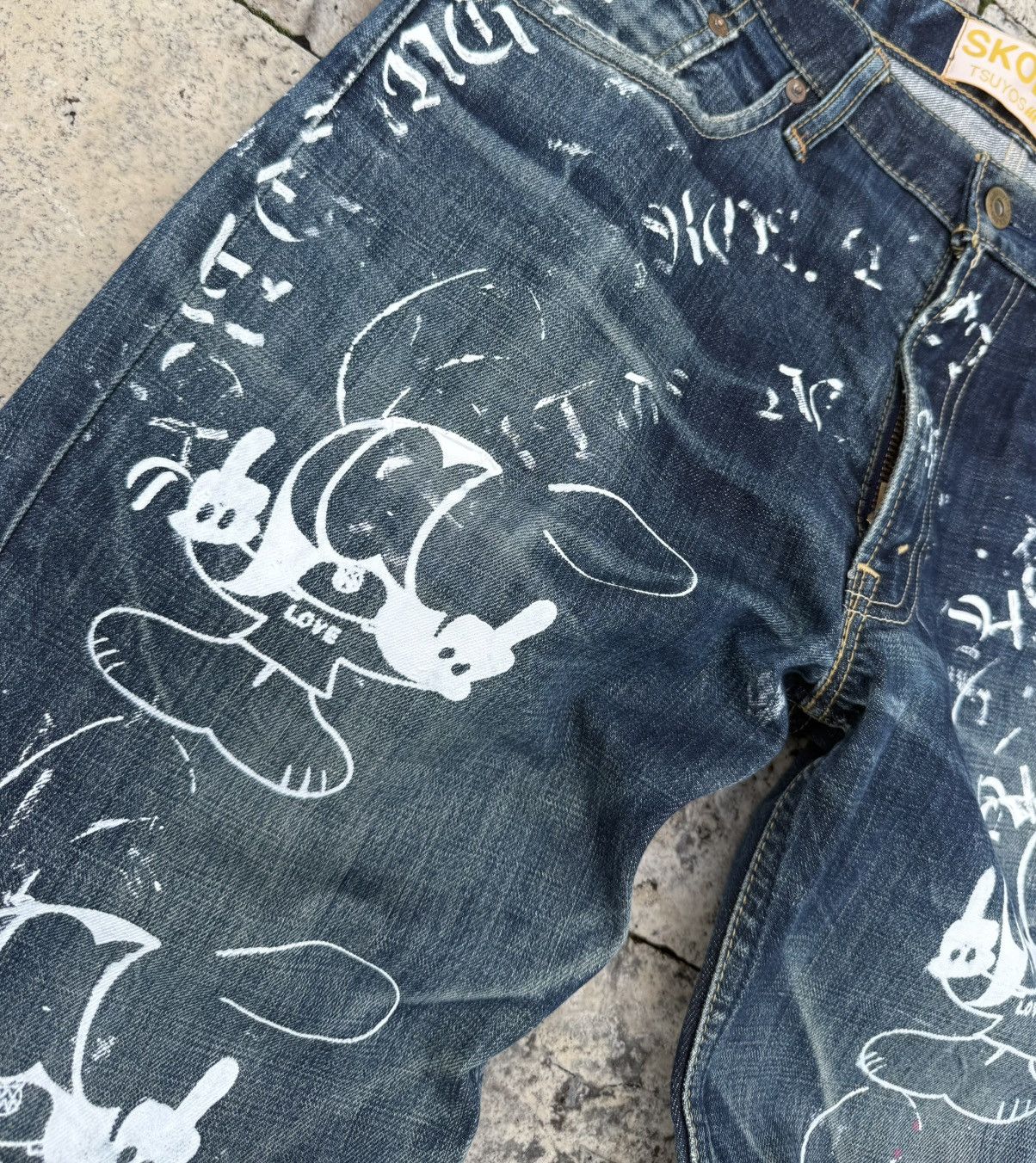Skoloct Skoloct 1:1 Cross Denim Size US 31 - 2 Thumbnail