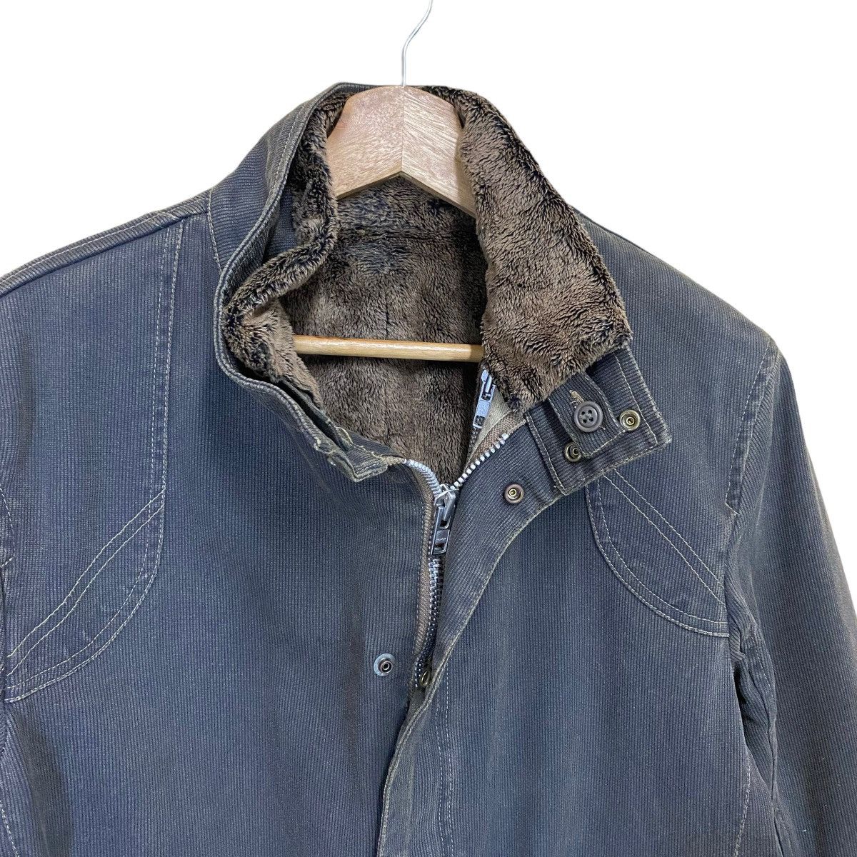 BIGI JAPANASE RADMAD MEN'S BIGI SHERPA LINING ZIPPER JACKET Size US M / EU 48-50 / 2 - 9 Thumbnail