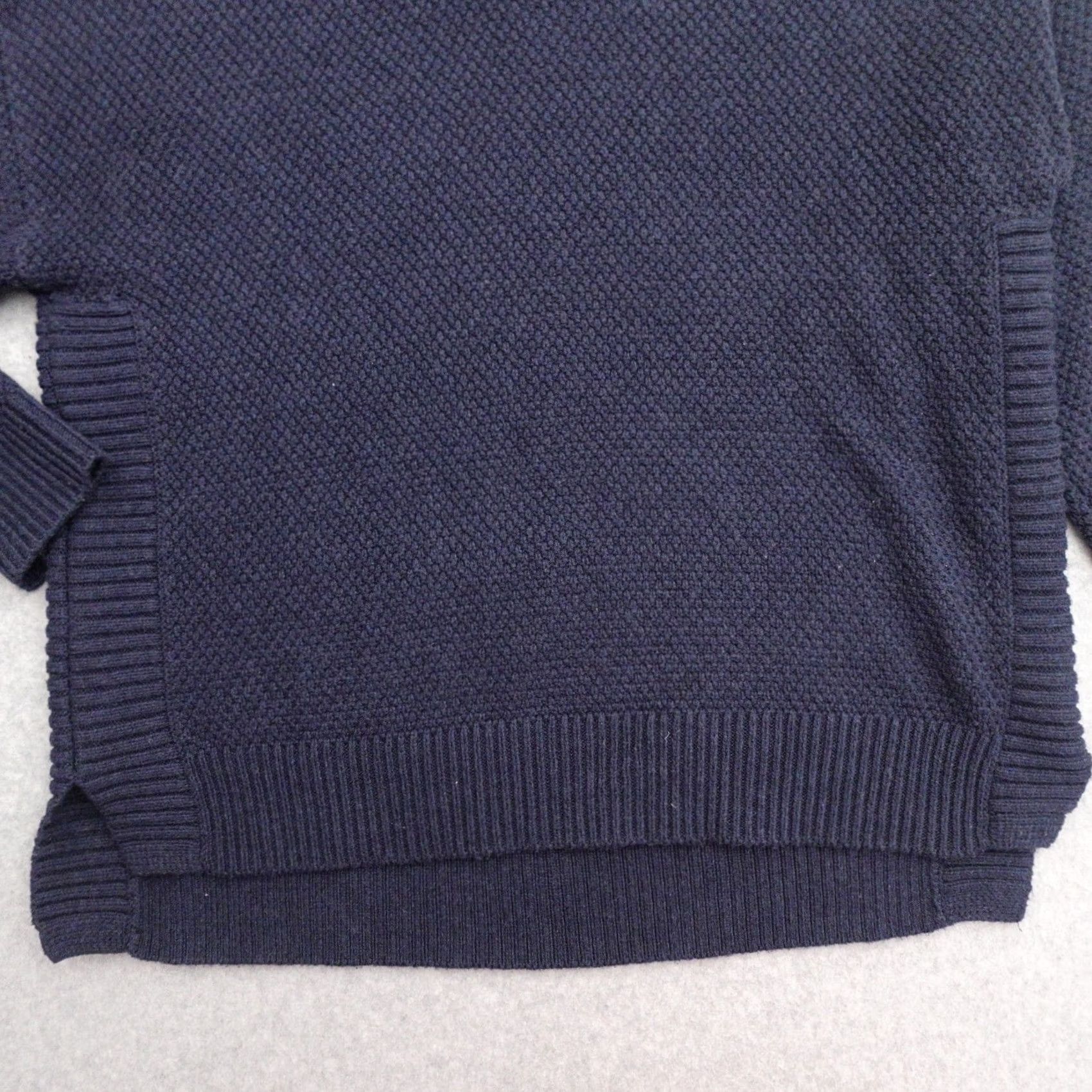 Madewell Madewell J. Crew Sweater Womens Size Medium Navy Blue Knit Pullover Sweatshirt Size M / US 6-8 / IT 42-44 - 7 Thumbnail