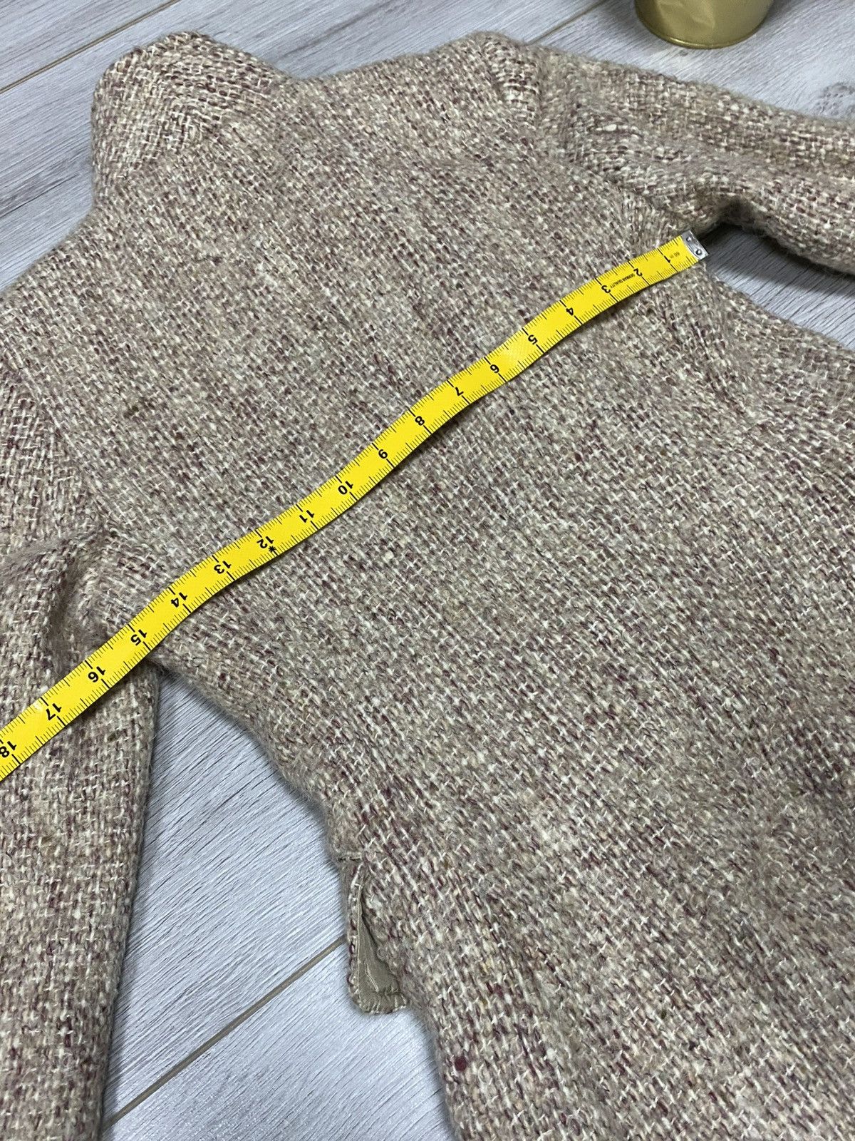Burberry Burberry London made in Italy wool tweed coat jacket Size S / US 4 / IT 40 - 15 Thumbnail