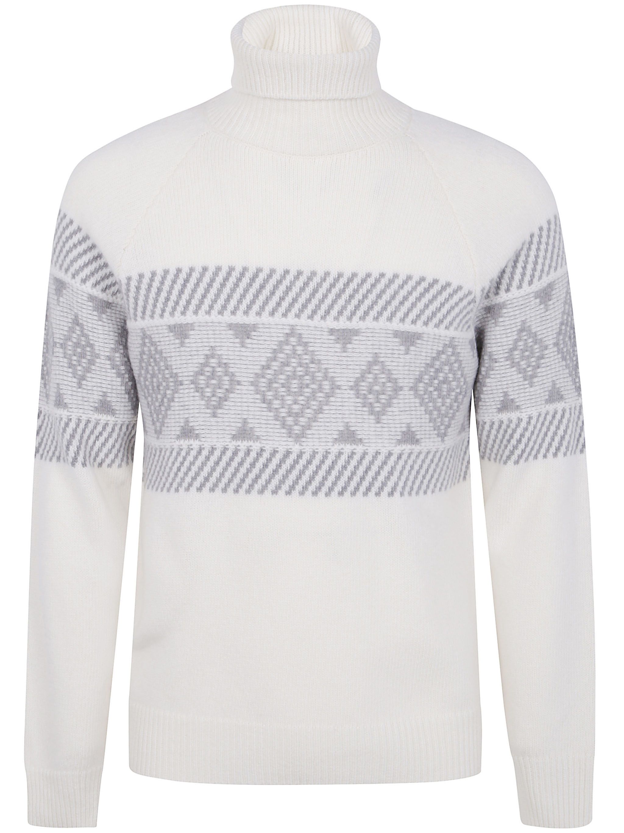 Barba Napoli TURTLE NECK CENTRAL EMBROIDER SWEATER Size US M / EU 48-50 / 2 - 1 Thumbnail