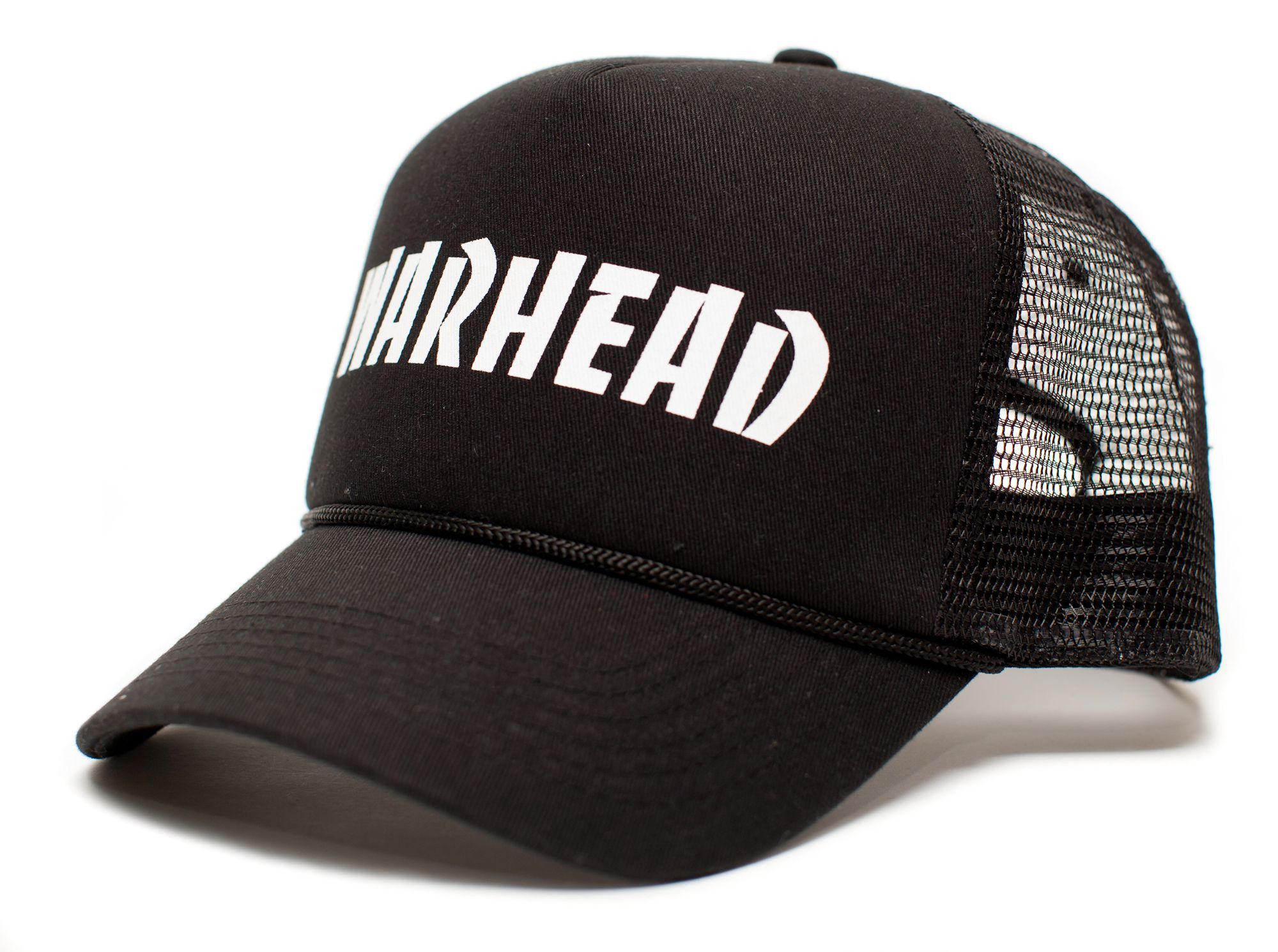 Other Warhead Hat Unisex Adult Truckers Cap Black/Black Size ONE SIZE - 1 Thumbnail