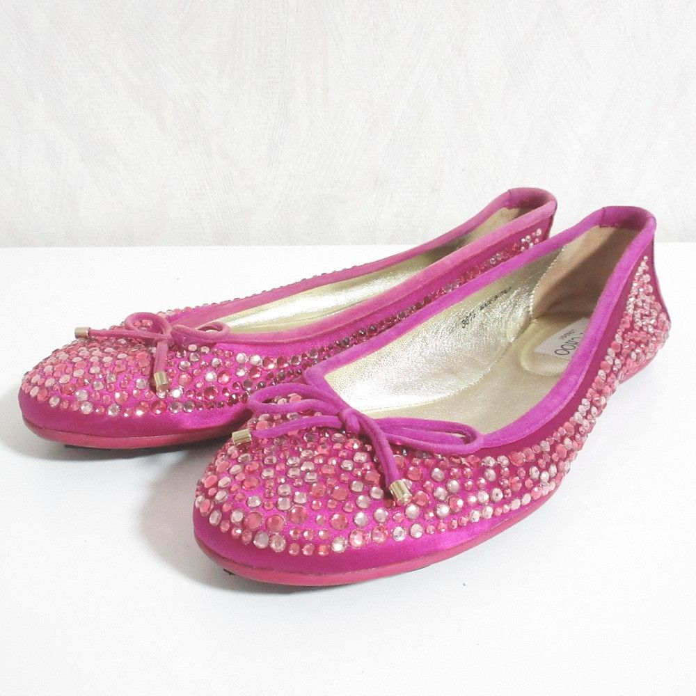 Jimmy Choo Jimmy Choo Jimmy Choo Swarovski Ribbon Ballet Flats Others Shoes DUTY FREE for USA Size ONE SIZE - 1 Thumbnail