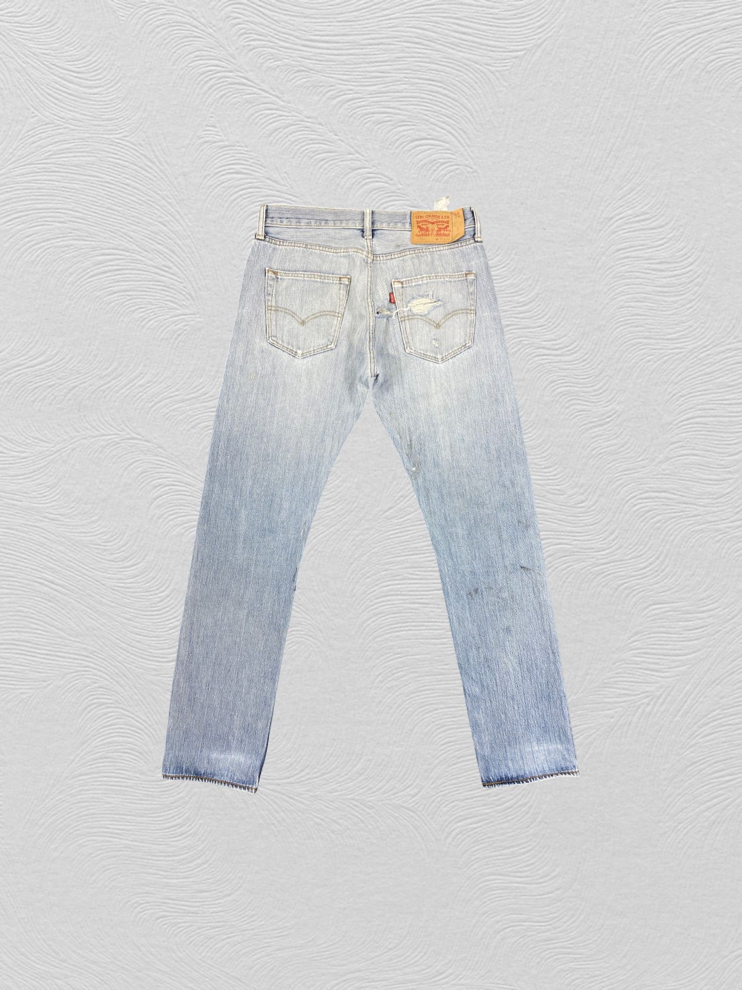 Levi's Light Blue Wash Vintage Levi's 501 32x32.5 Denim JN2455 Size US 32 / EU 48 - 2 Thumbnail
