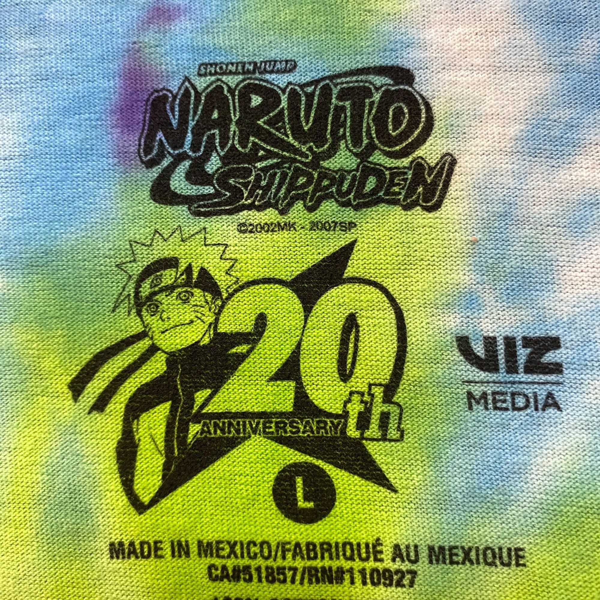 Anime Naruto Shadow Clone Jutsu Naruto Shippuden Anime Tie Dye L Size US L / EU 52-54 / 3 - 4 Thumbnail