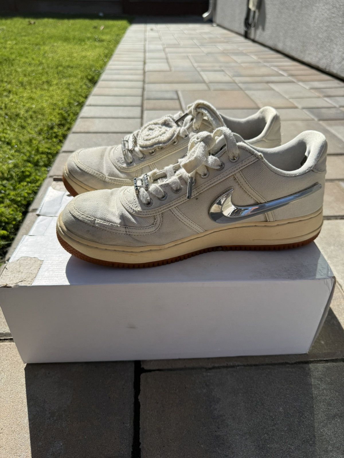 Nike × Travis Scott Nike Air Force 1 Low Travis Scott Size US 10 / EU 43 - 6 Thumbnail