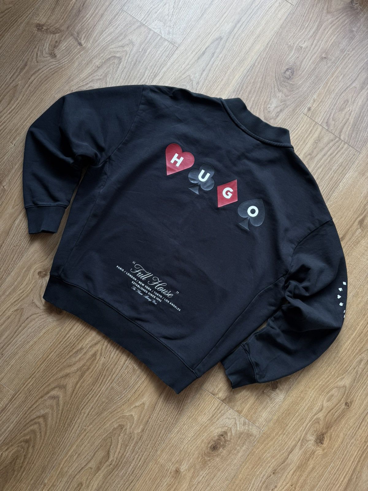 Hugo Boss Hugo Full House Bomber Sweatshirt Black | M-L | Zip Size US M / EU 48-50 / 2 - 1 Thumbnail