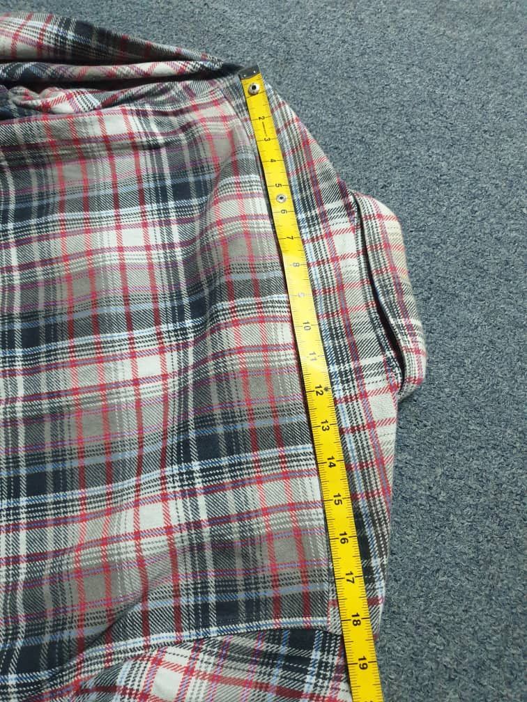 Sugar Cane 💥Sugarcane checkered Japanese brand chambray shirt Size US L / EU 52-54 / 3 - 9 Thumbnail