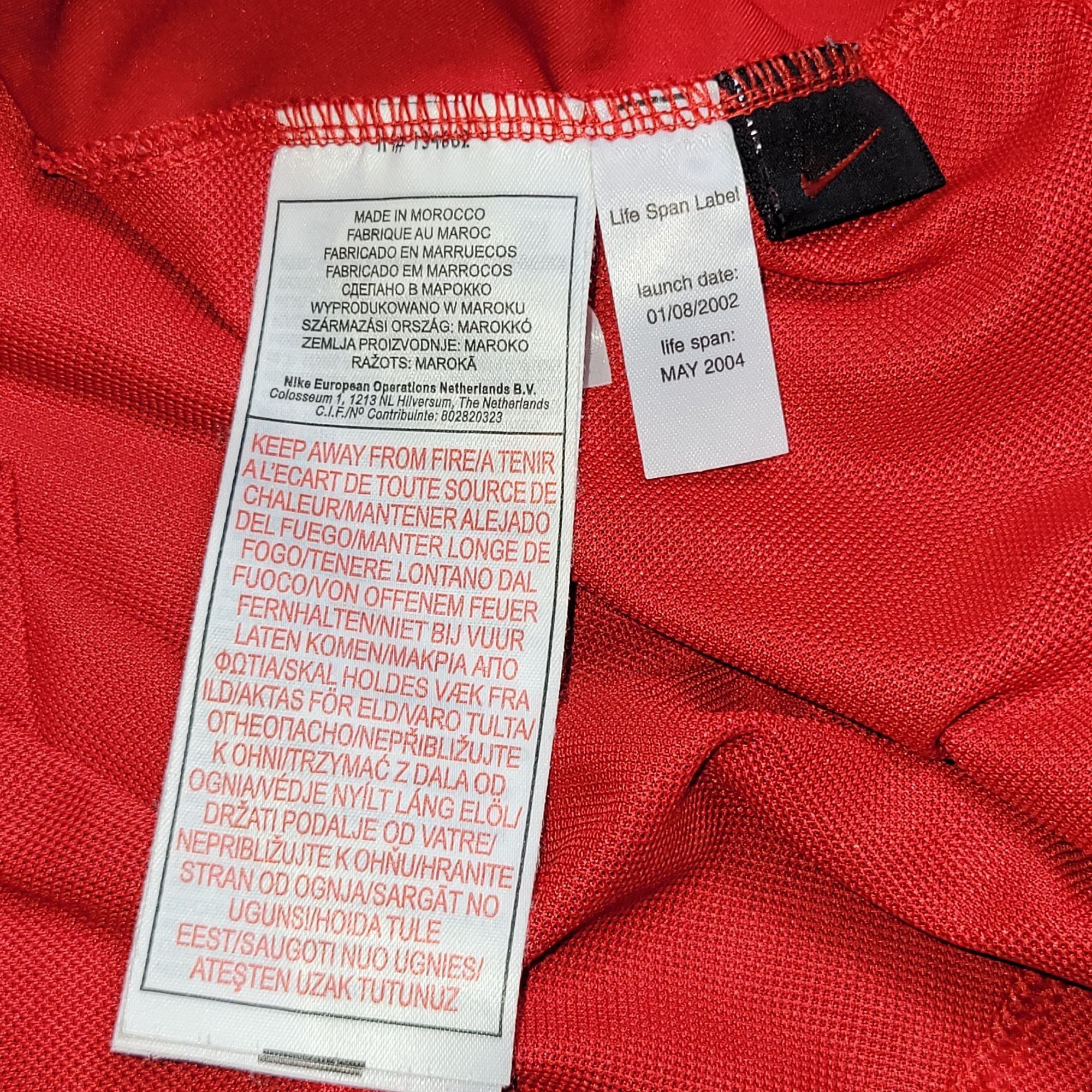 Nike Ronaldo Manchester United 2003 2004 DEBUT Soccer Jersey XL Size US XL / EU 56 / 4 - 7 Thumbnail