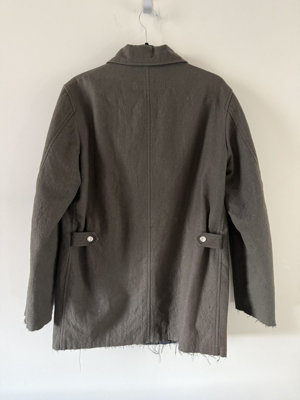 Comme des Garcons Homme Reversible CDG Homme Wool Coat Size US M / EU 48-50 / 2 - 2 Thumbnail