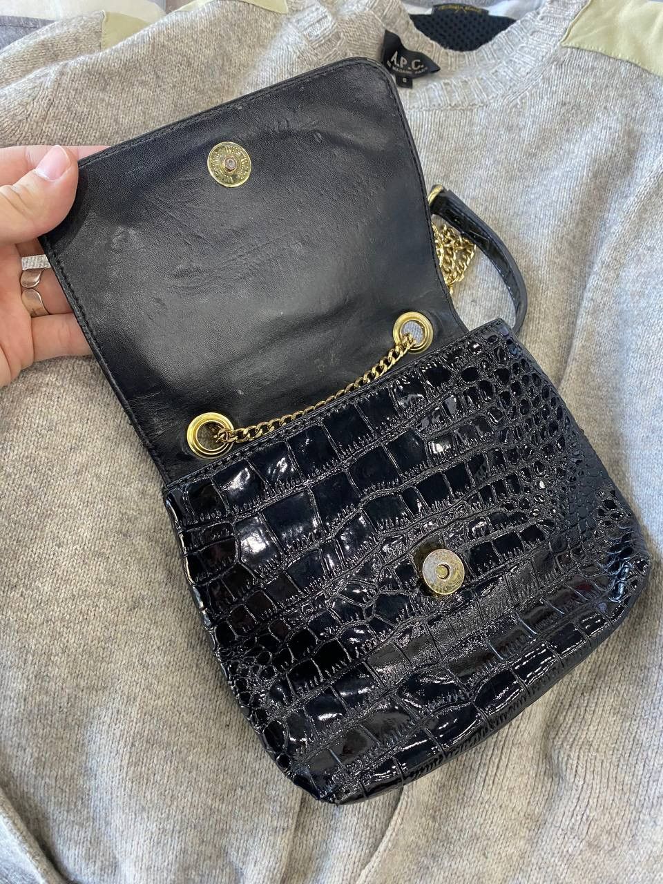 Vivienne Westwood Vivienne Westwood crocodile skin style bag Size ONE SIZE - 4 Thumbnail