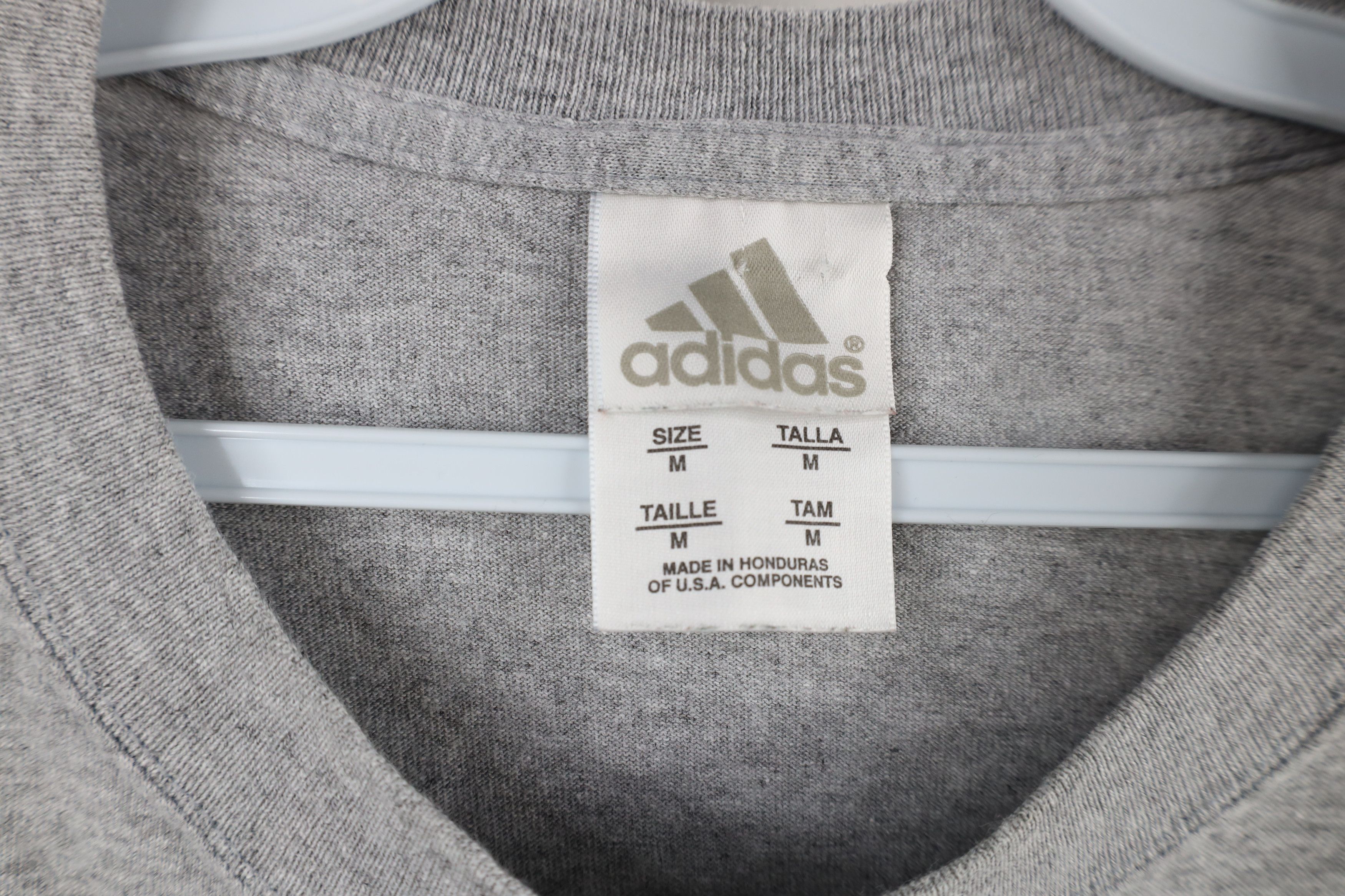 Adidas × Vintage Vintage 90s Adidas Ohio State University Long Sleeve T-Shirt Size US M / EU 48-50 / 2 - 6 Thumbnail