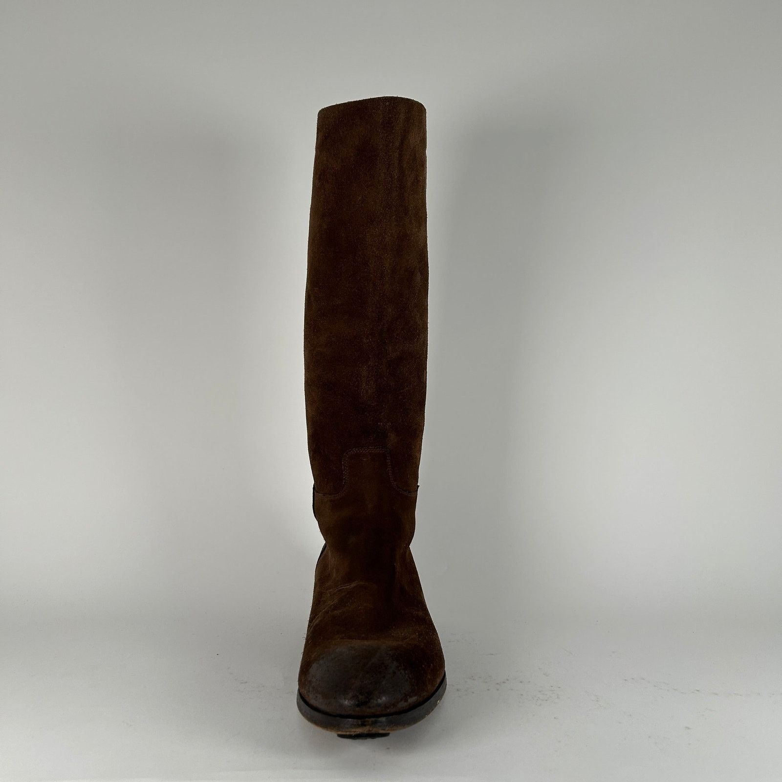 Prada Prada Suede Tall Riding Boot Size 12 Size US 12 / EU 45 - 6 Thumbnail