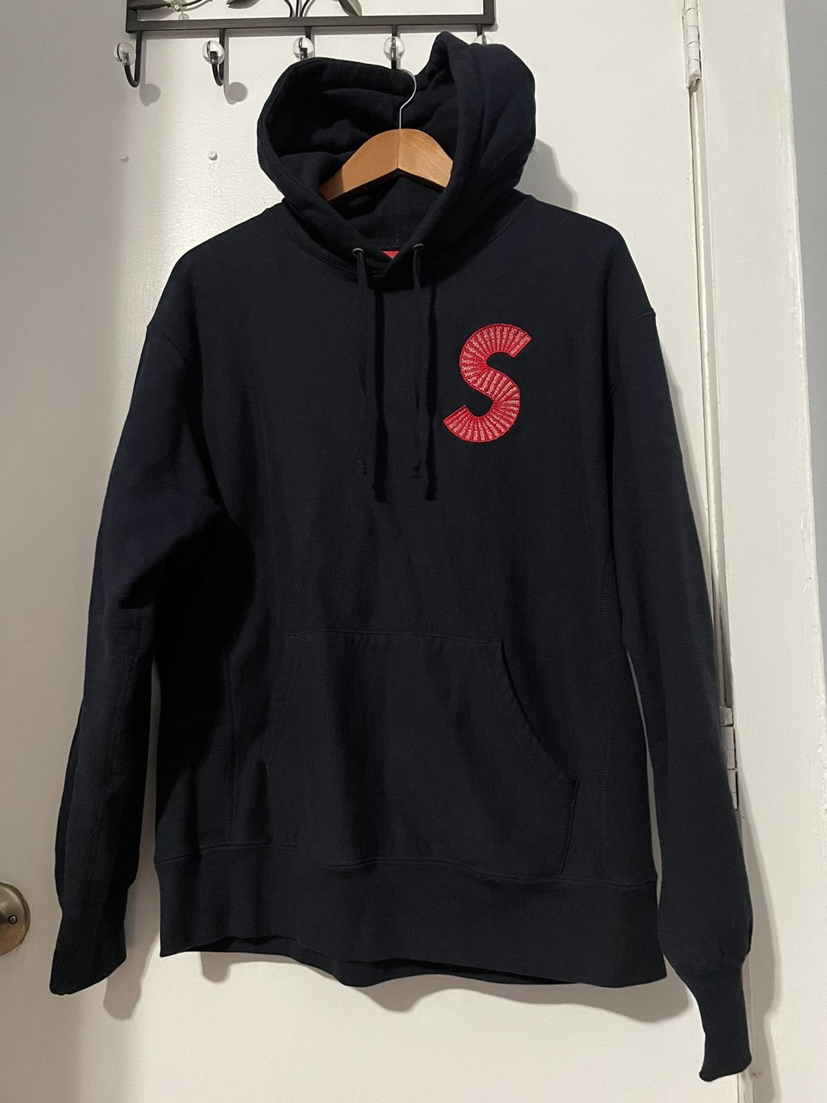 Supreme S Logo Hoodie Grailed