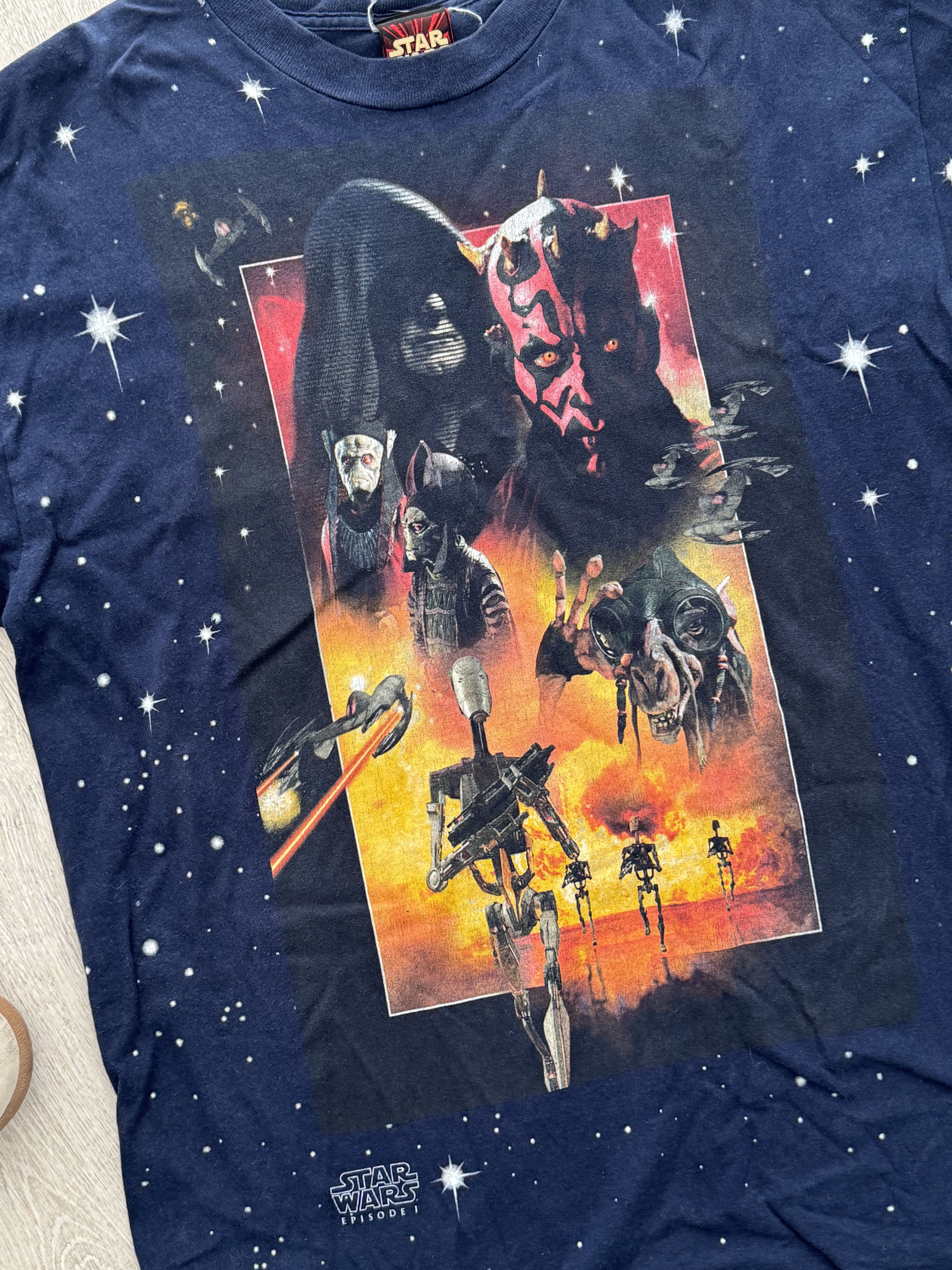 Star Wars vintage 90s star wars t -shirt Size US L / EU 52-54 / 3 - 3 Thumbnail
