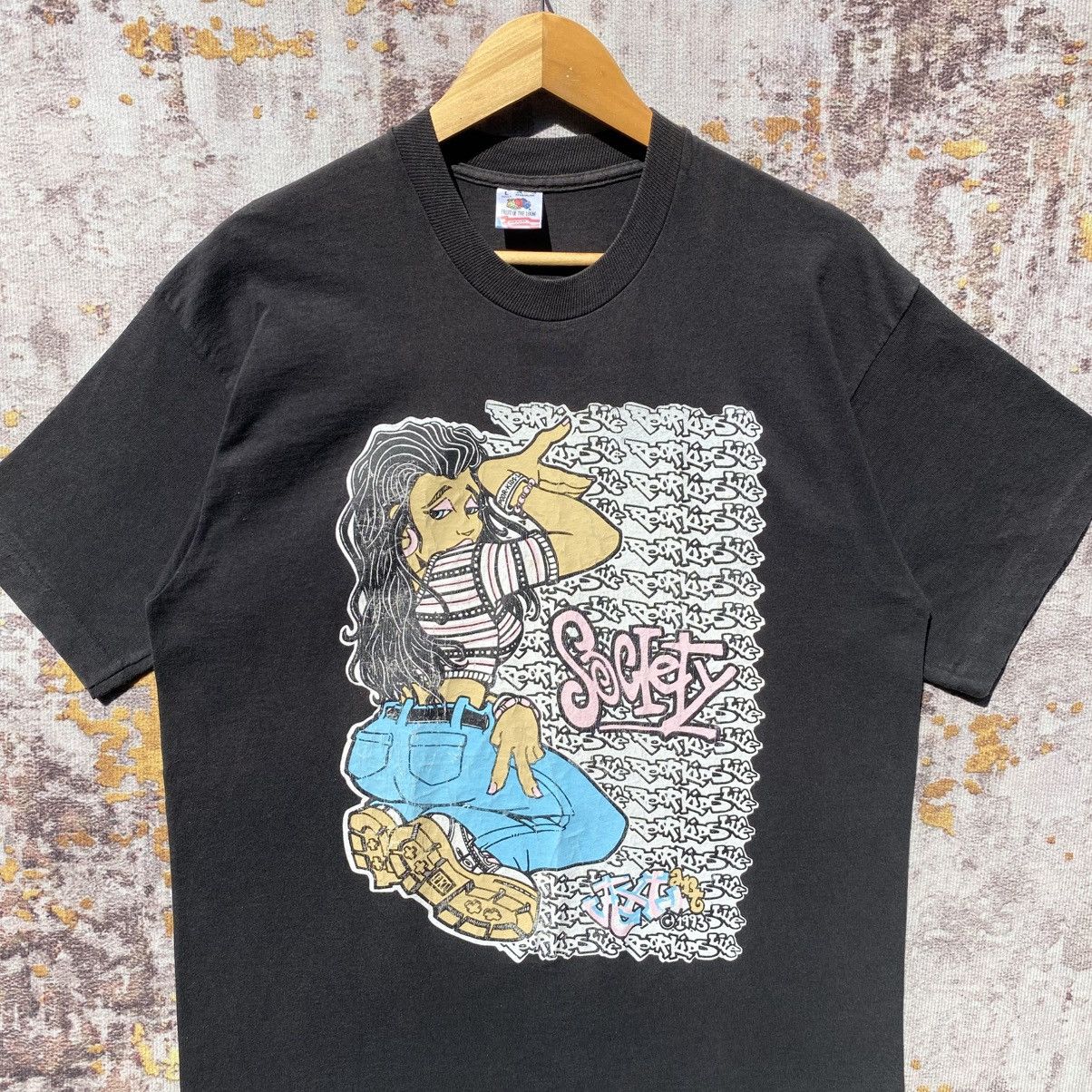 Arts & Science Vintage 90s Society Gravity Art Shirt Society Girl Hip hop Size US M / EU 48-50 / 2 - 4 Thumbnail