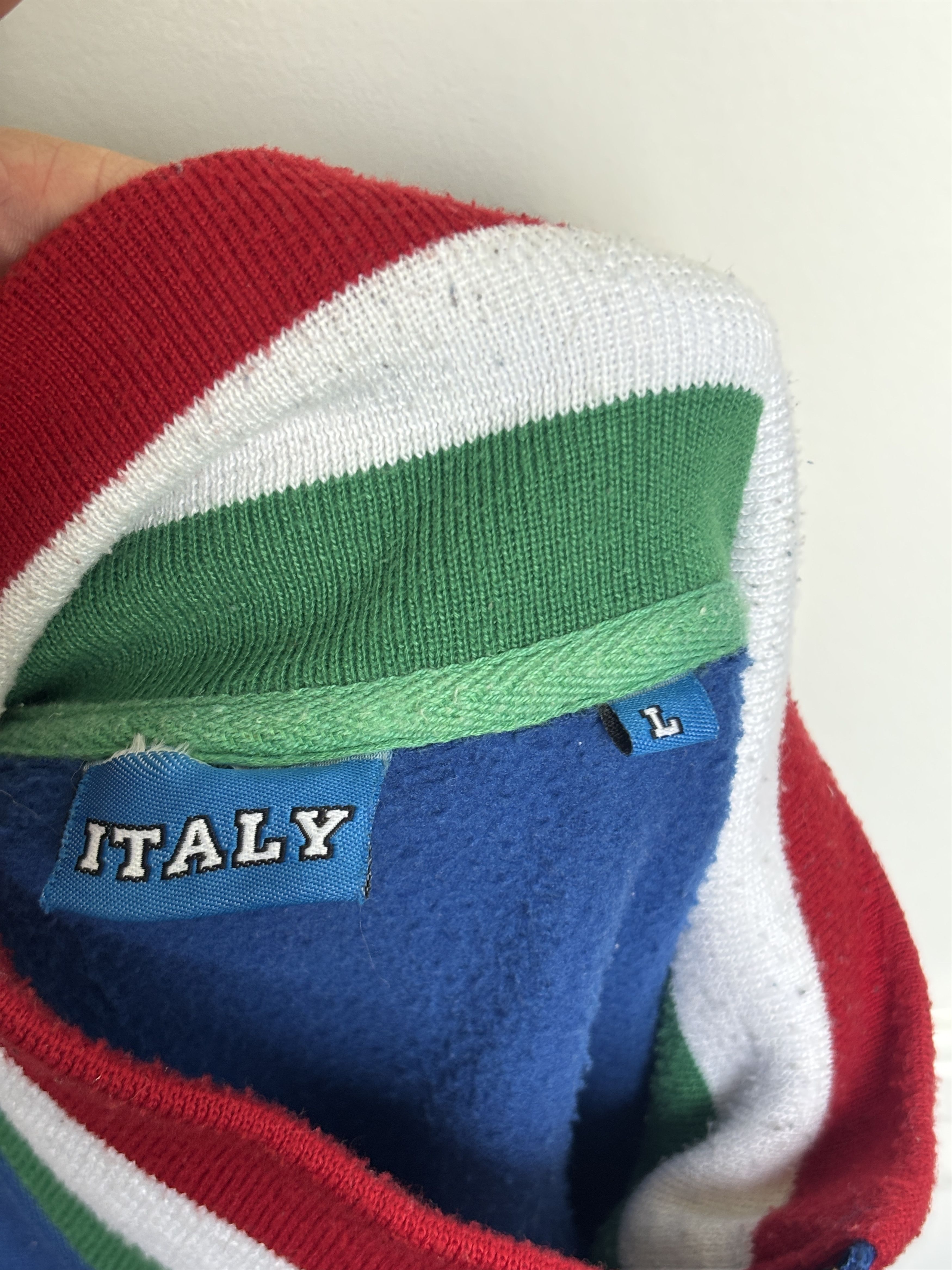 Other 00s Vintage Milano Embroidered Big Logo Zip Up Size US L / EU 52-54 / 3 - 4 Thumbnail