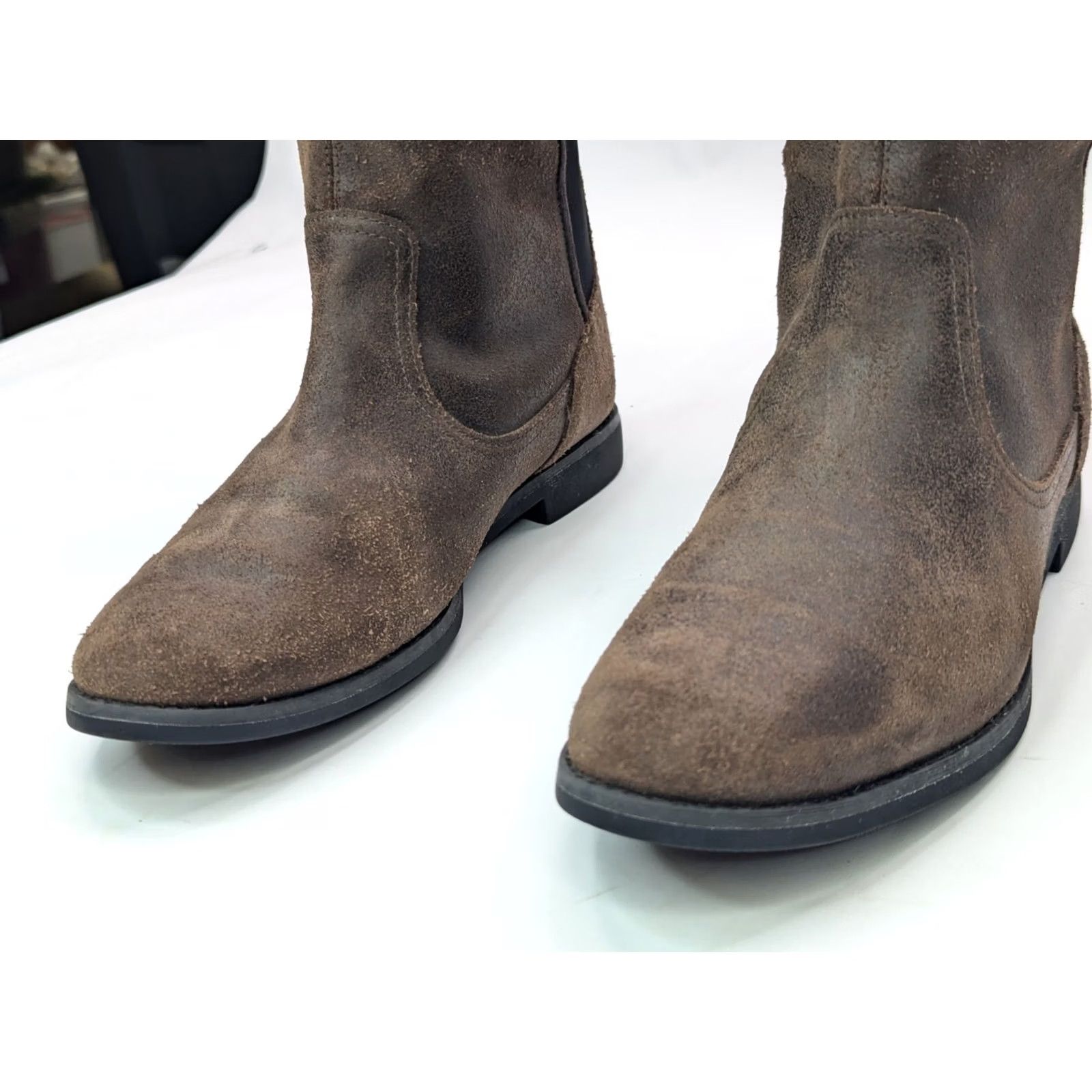 Lacoste Lacoste Rosemont 5 CLW Leather Riding Boot Women 7.5 Brown 17" Tall Elastic Calf Size US 8 / IT 38 - 6 Thumbnail