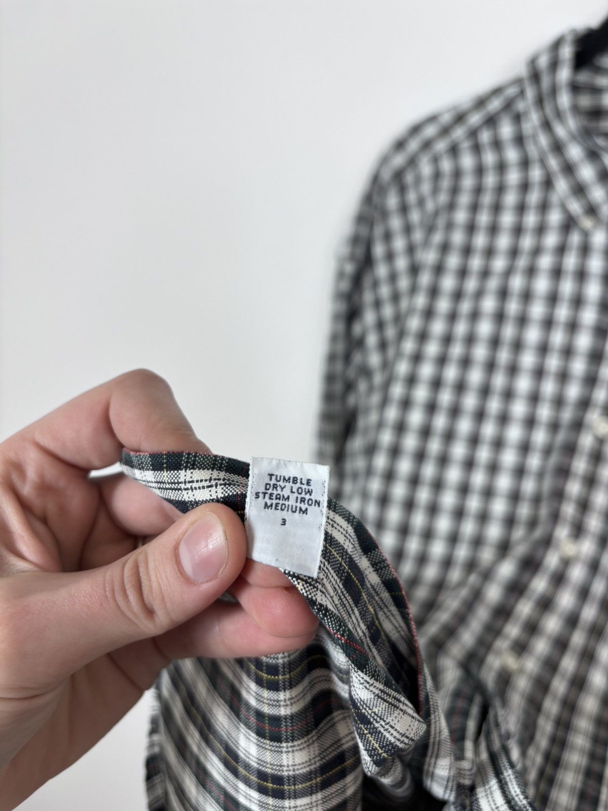 Polo Ralph Lauren Vintage Polo Ralph Lauren Big Shirt Men’s Tartan Plaid Check Size US XL / EU 56 / 4 - 12 Thumbnail