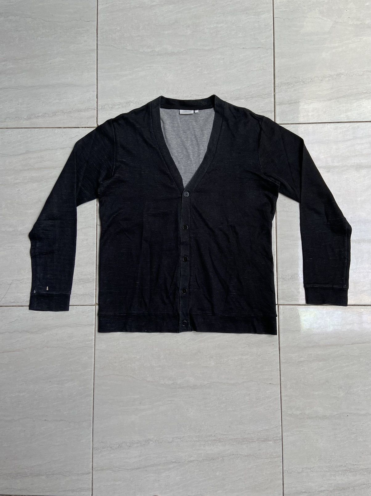 CALVIN KLEIN Black Cardigan