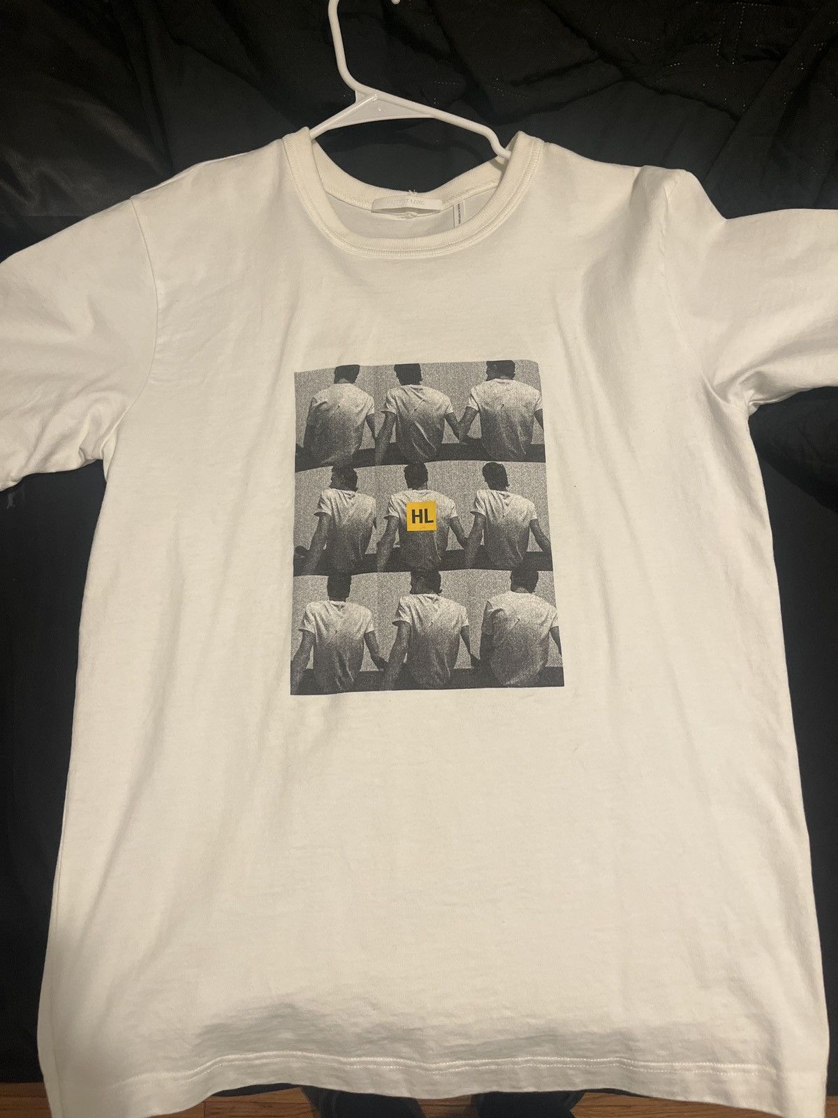 Image of Helmut Lang Photograph T Shirt in White, Men's (Size XS)